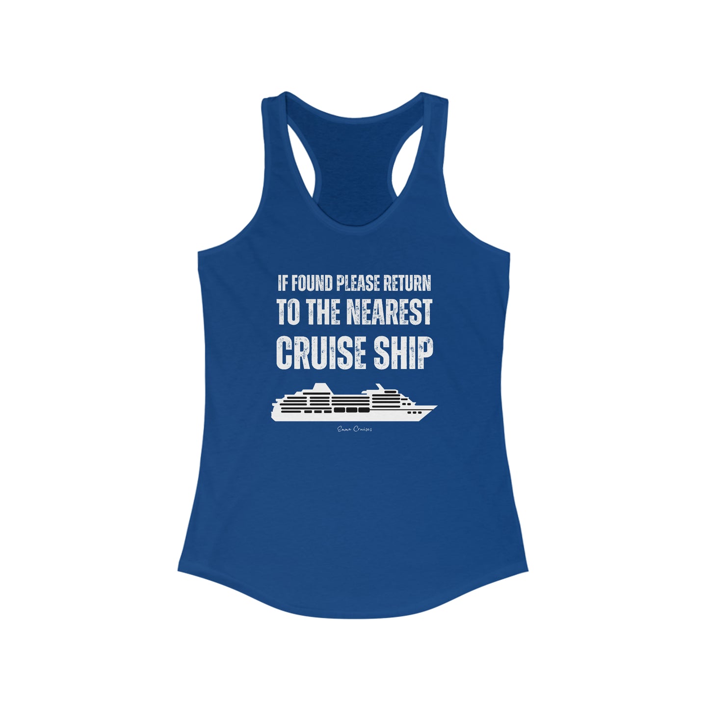 Return to Cruise Ship - Tank Top