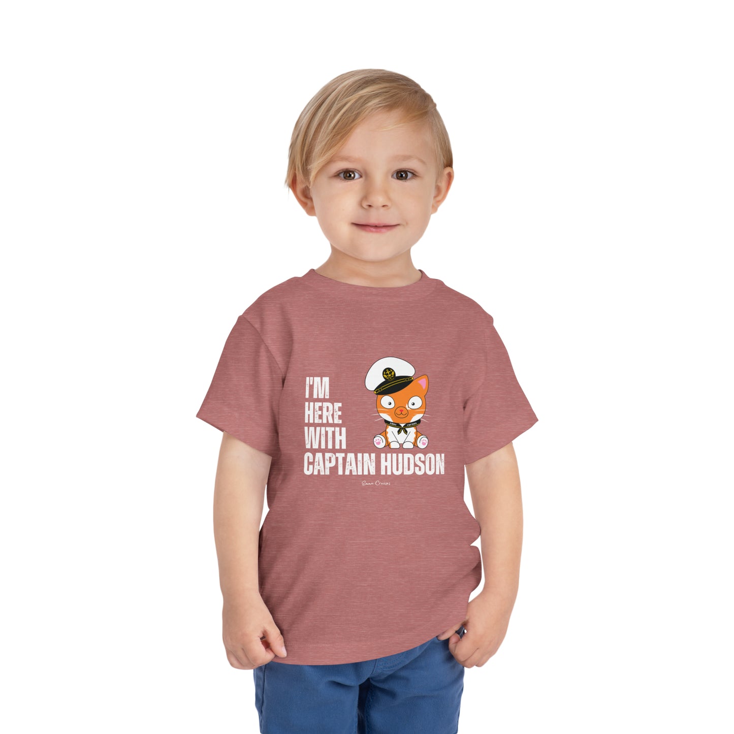 Ich bin mit Captain Hudson - Kleinkind-UNISEX-T-Shirt