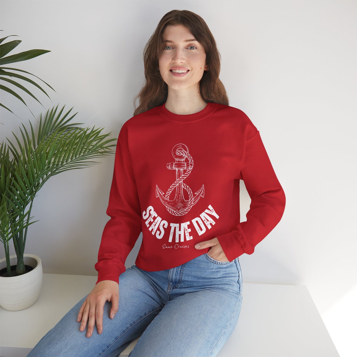 Seas the Day - UNISEX Crewneck Sweatshirt