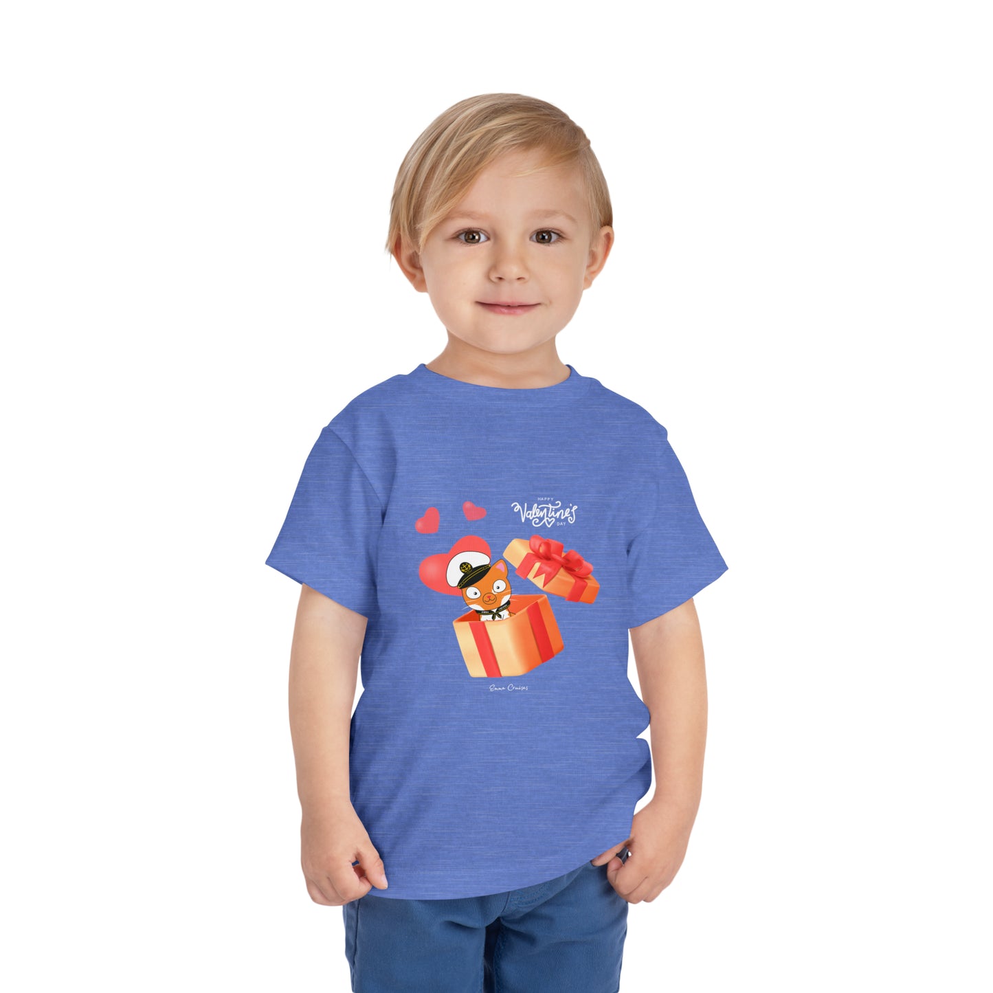 Valentine's Captain Hudson - Toddler UNISEX T-Shirt