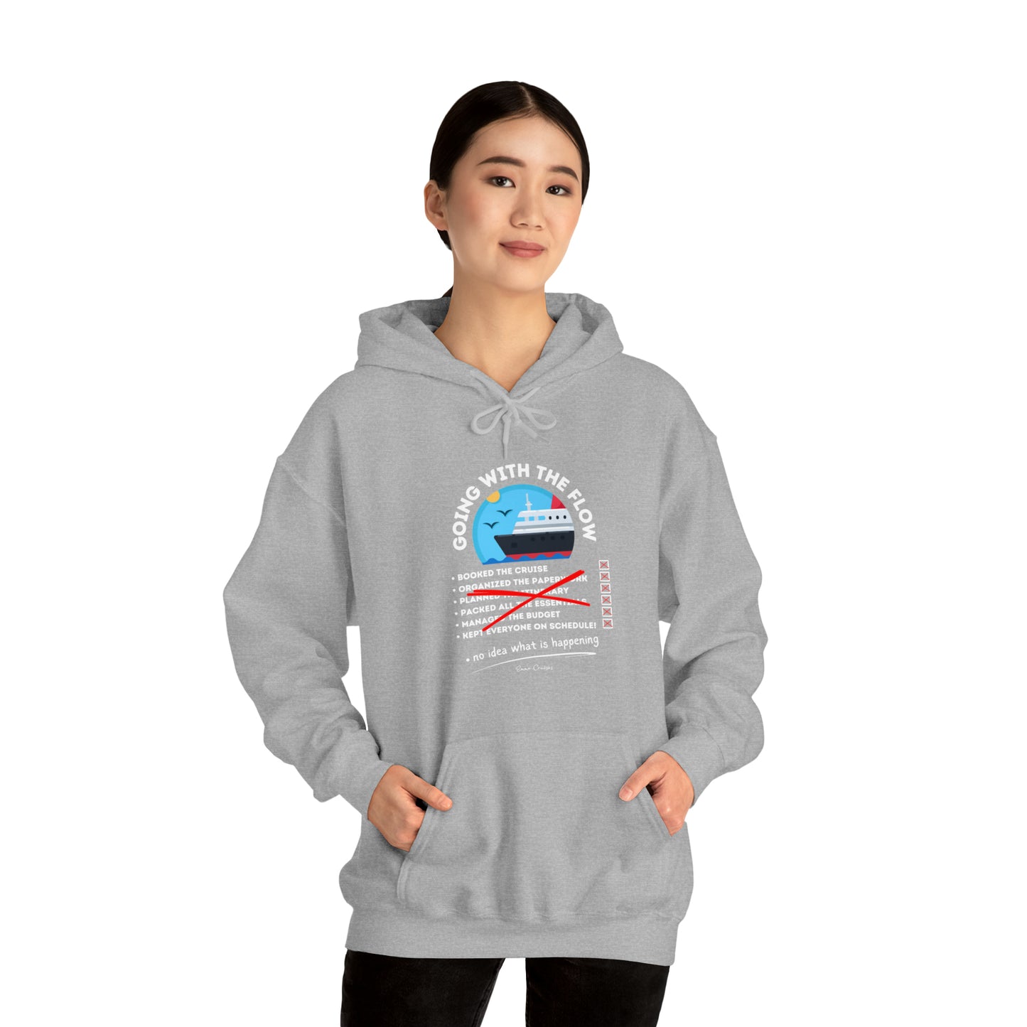 Voy con la corriente - Sudadera con capucha UNISEX