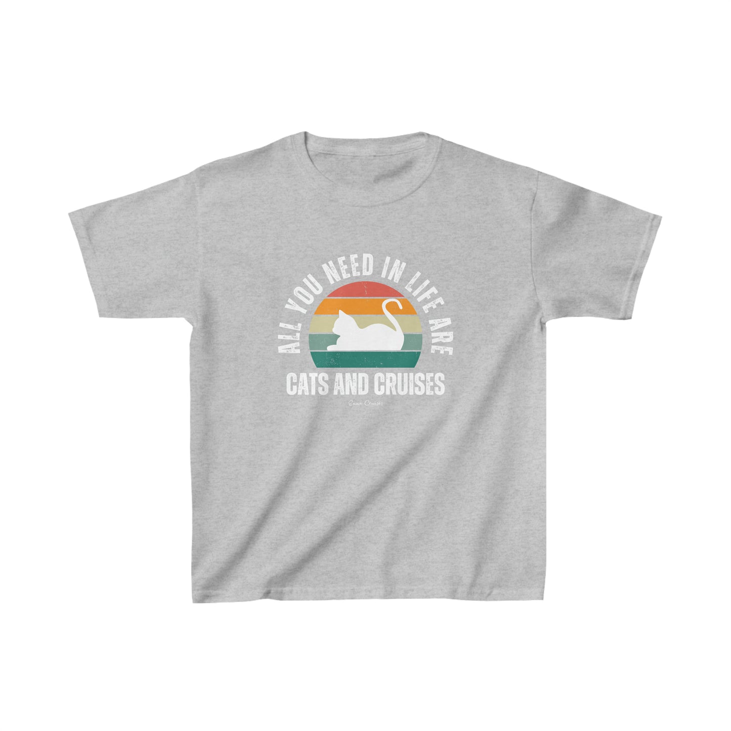 Cats and Cruises - Kids UNISEX T-Shirt