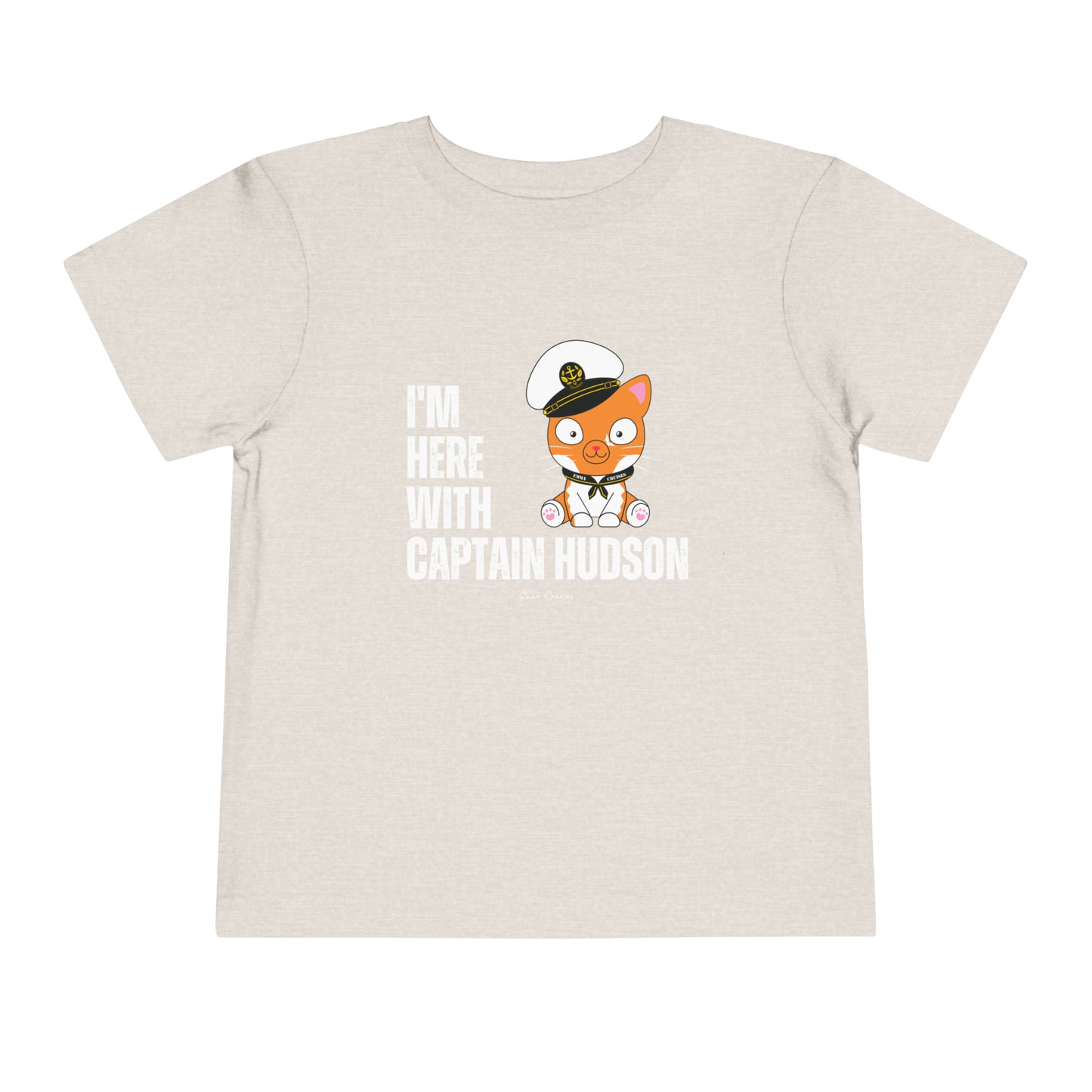 Ich bin mit Captain Hudson - Kleinkind-UNISEX-T-Shirt