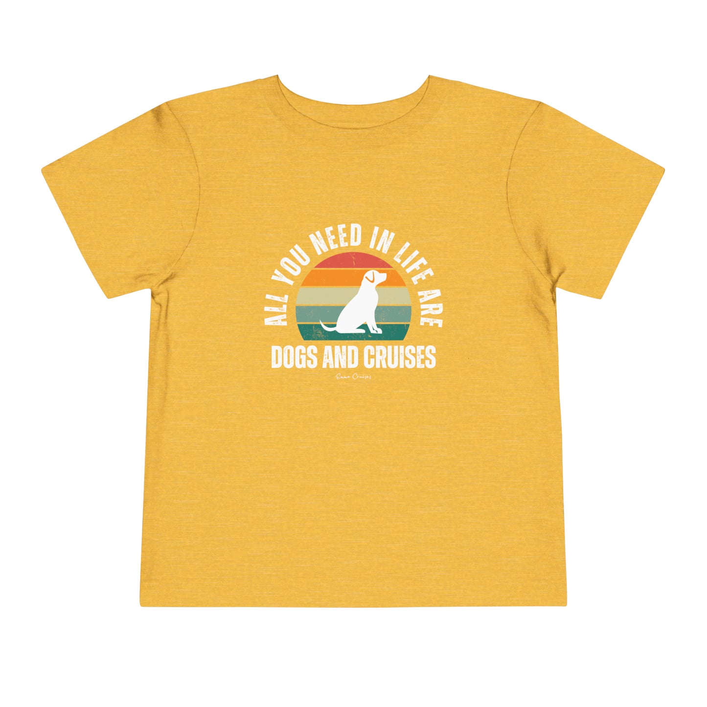 Hunde und Kreuzfahrten - Kleinkind UNISEX T-Shirt