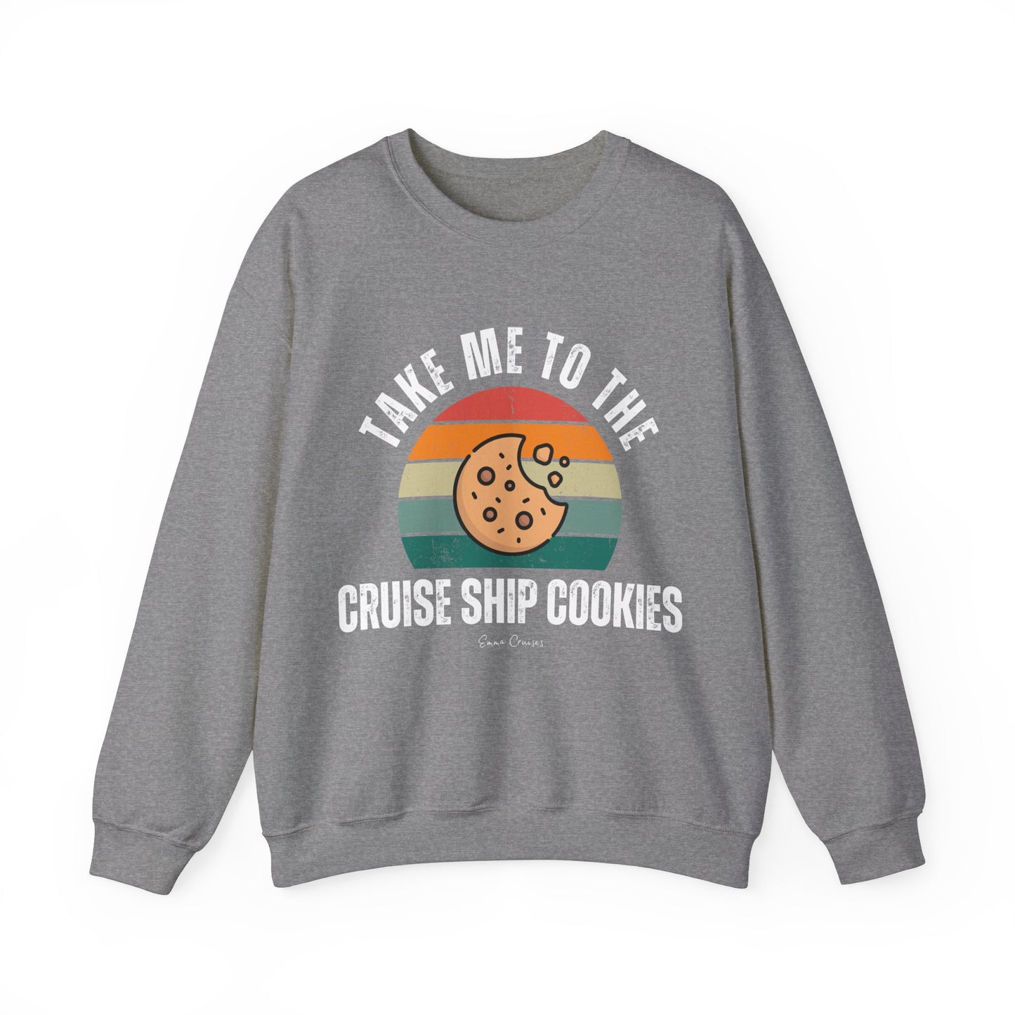 Take Me to the Cruise Ship Cookies - UNISEX Crewneck Sweatshirt