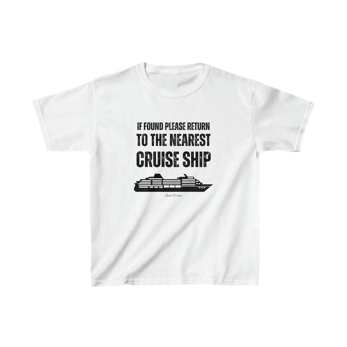 Return to Cruise Ship - Kids UNISEX T-Shirt