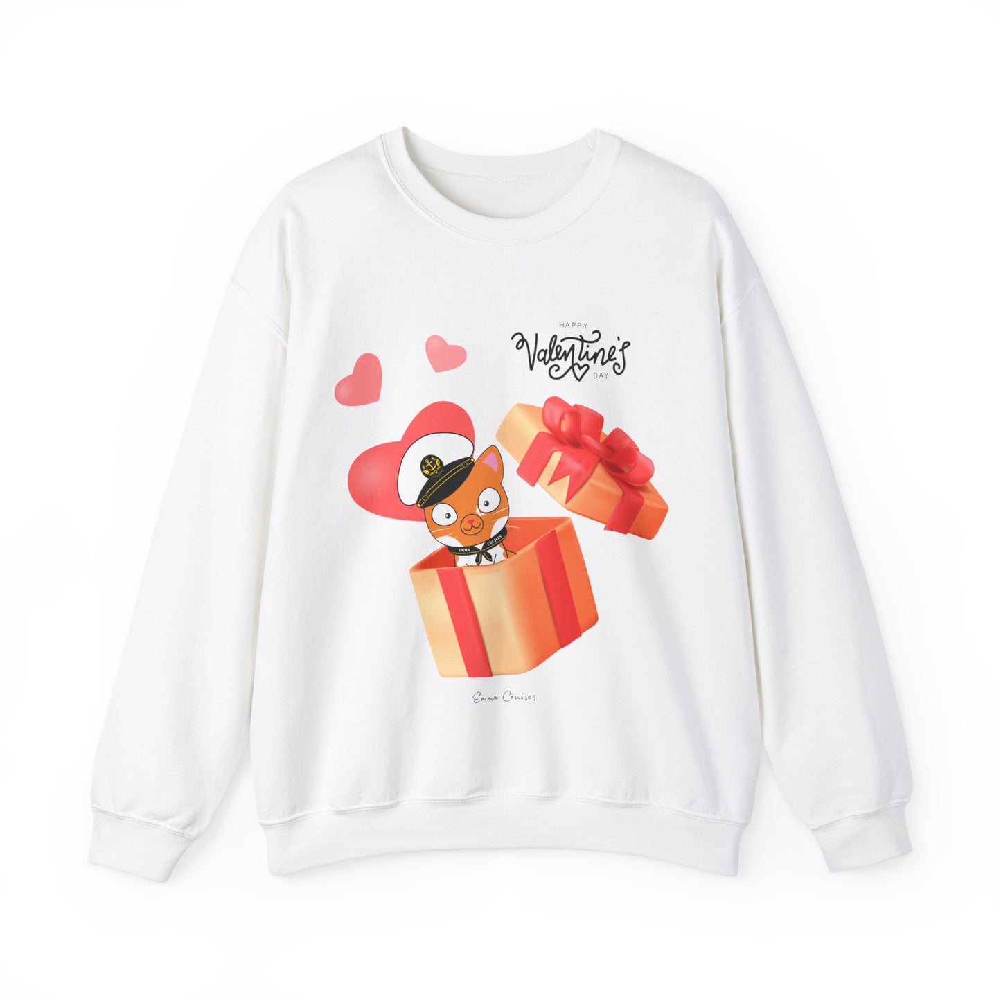 Valentine's Captain Hudson - UNISEX Crewneck Sweatshirt