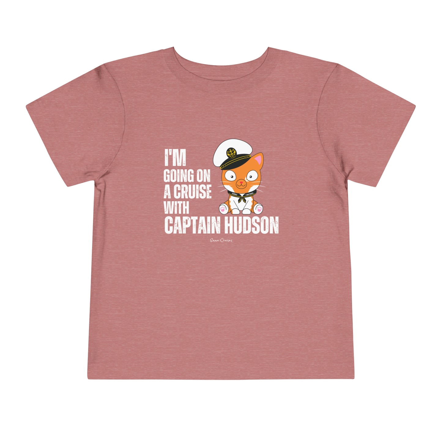 Ich gehe mit Captain Hudson auf eine Kreuzfahrt – Unisex-T-Shirt für Kleinkinder