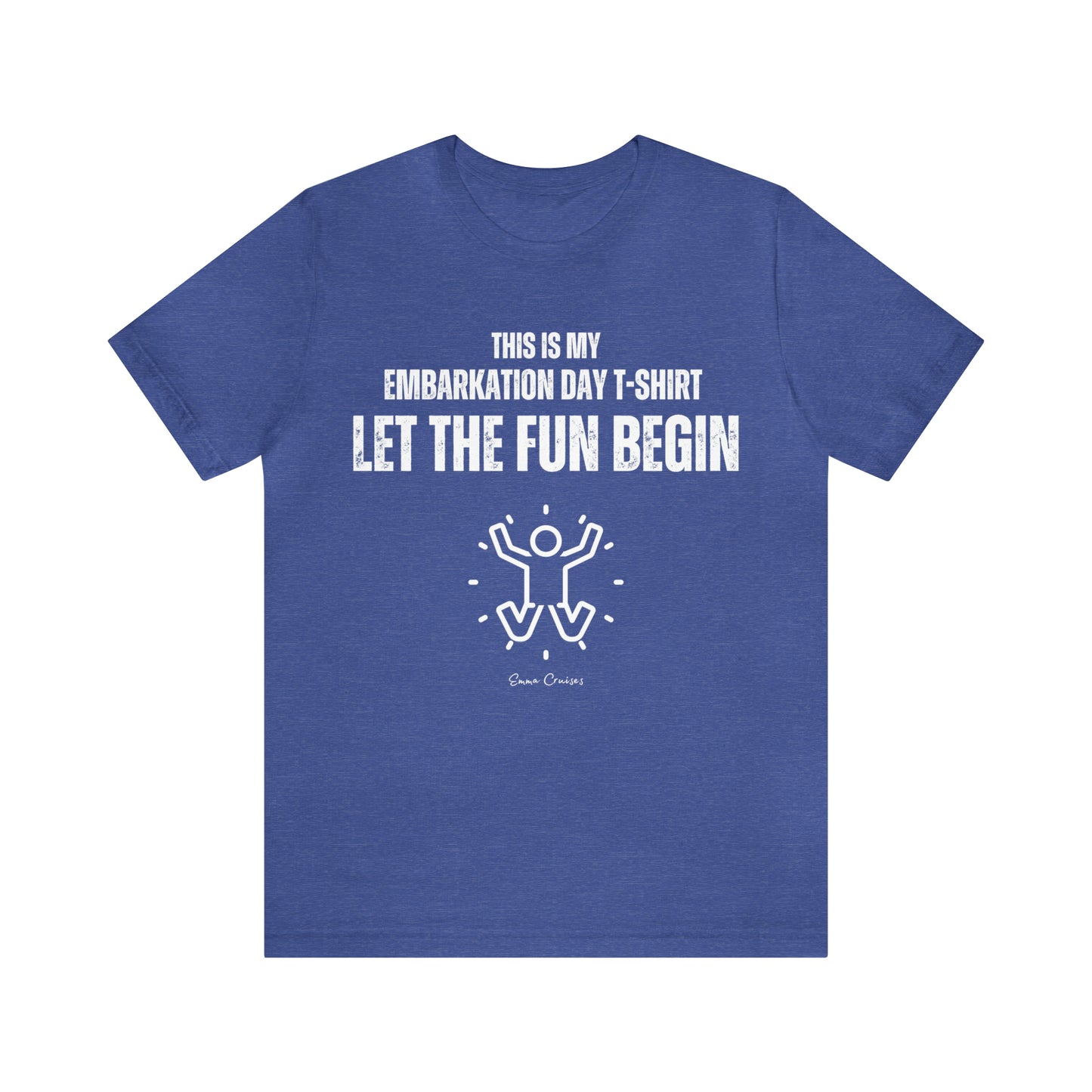 Dies ist mein Einschiffungstag-T-Shirt – Unisex-T-Shirt