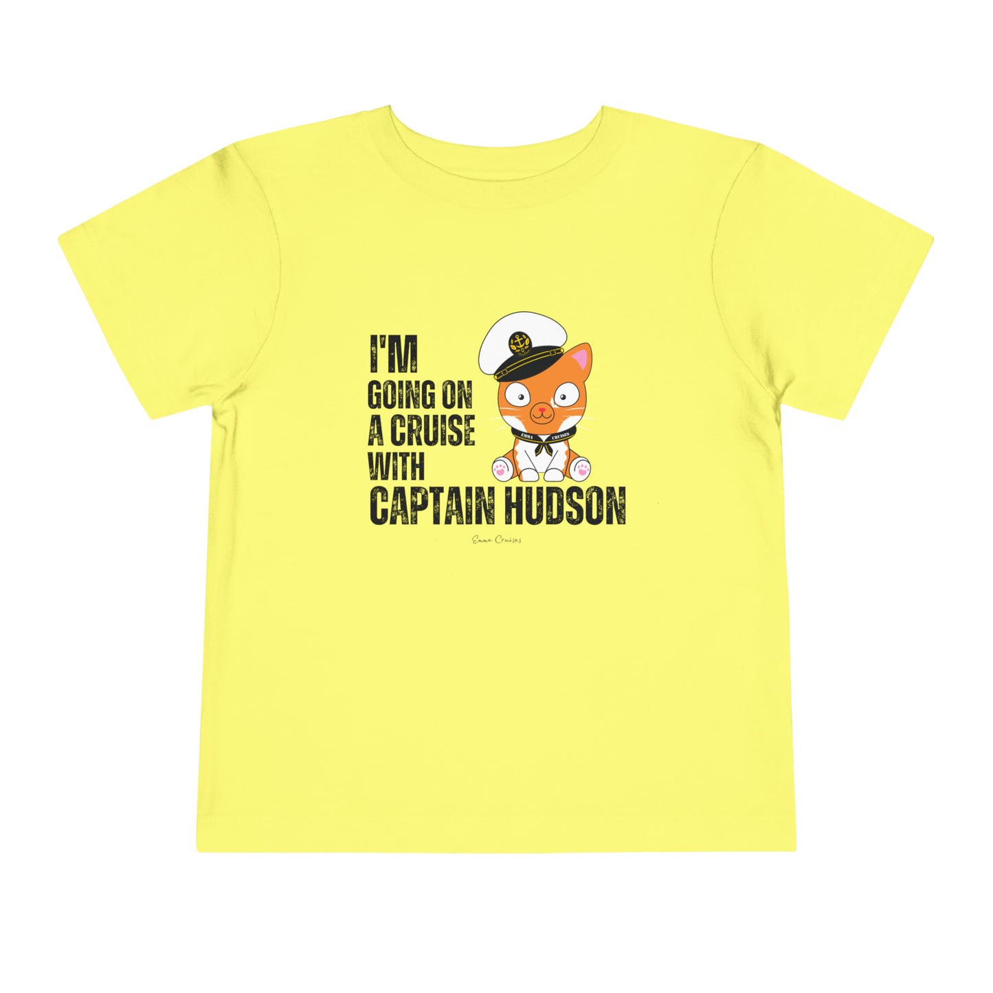 Ich gehe mit Captain Hudson auf eine Kreuzfahrt – Unisex-T-Shirt für Kleinkinder