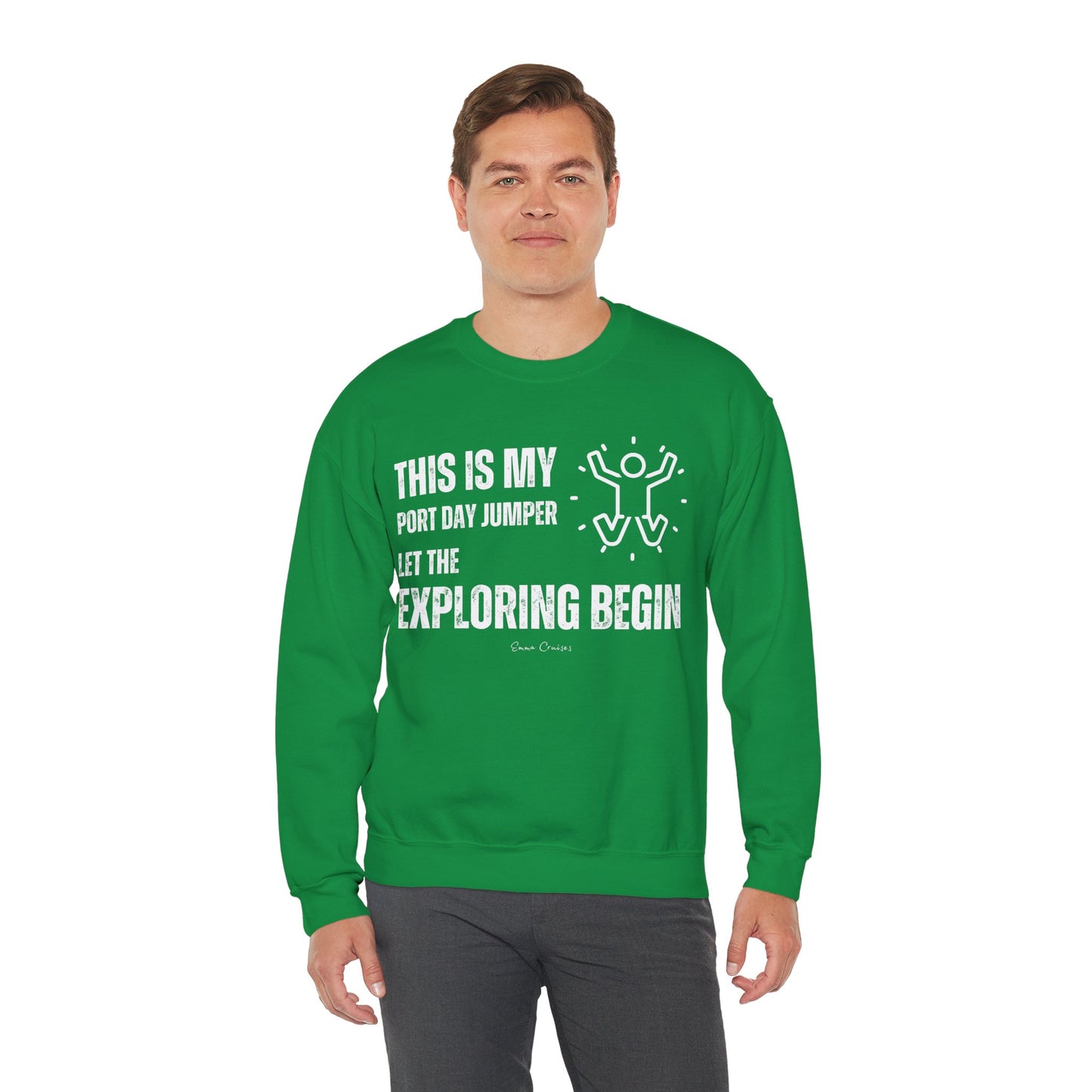 Dies ist mein Port Day Jumper – Unisex-Sweatshirt mit Rundhalsausschnitt