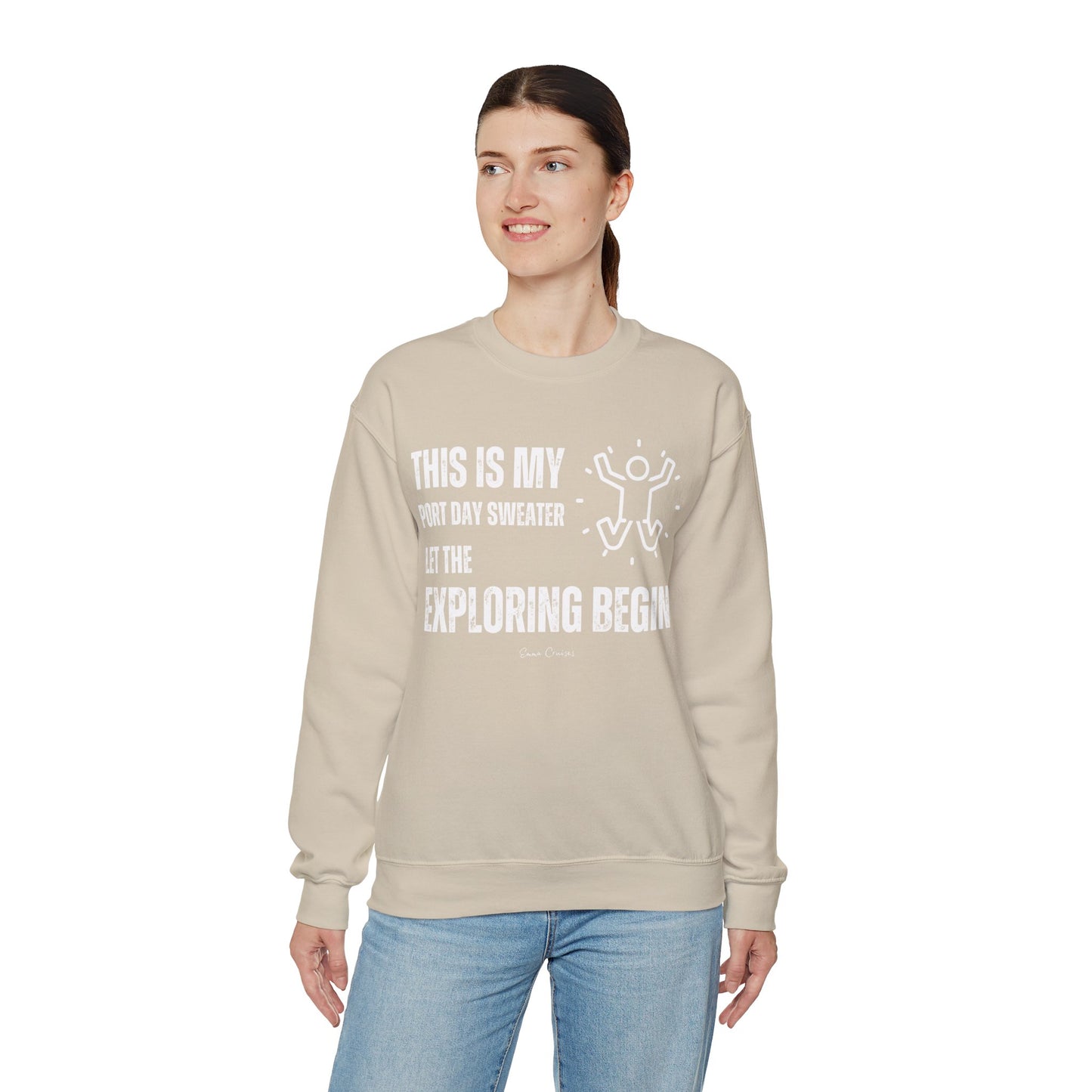 Dies ist mein Port Day Sweater - UNISEX Crewneck Sweatshirt