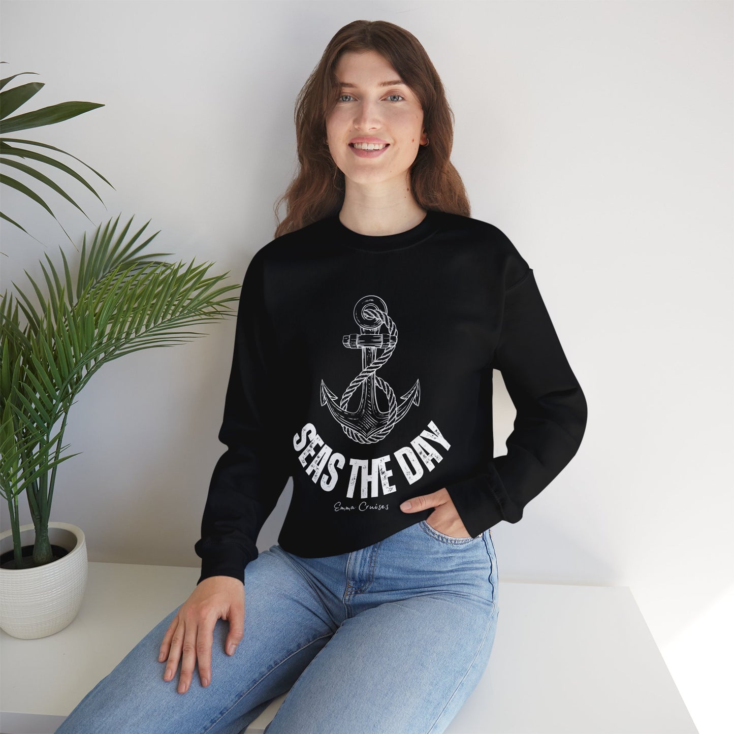 Seas the Day - UNISEX Crewneck Sweatshirt