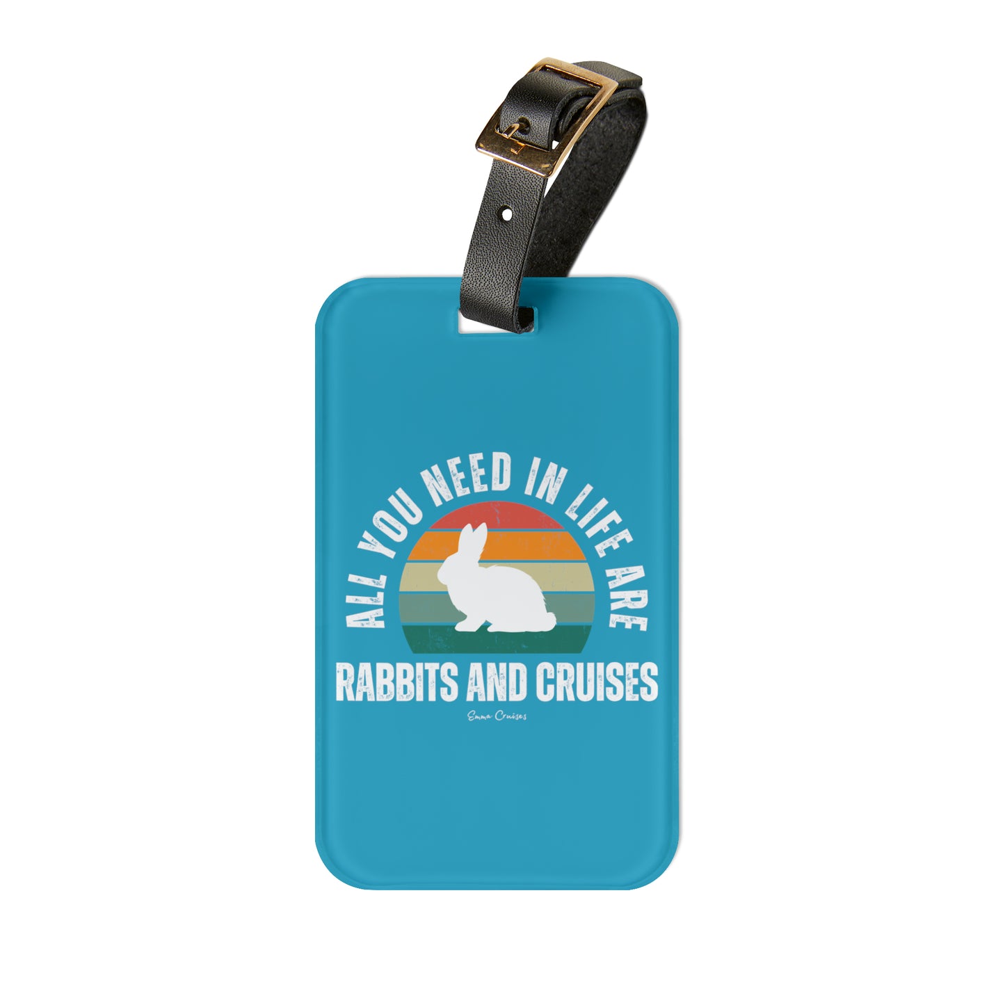 Rabbits and Cruises - Luggage Tag