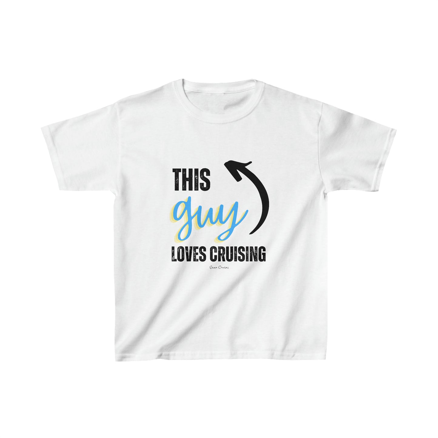 This Guy Loves Cruising - Kids UNISEX T-Shirt