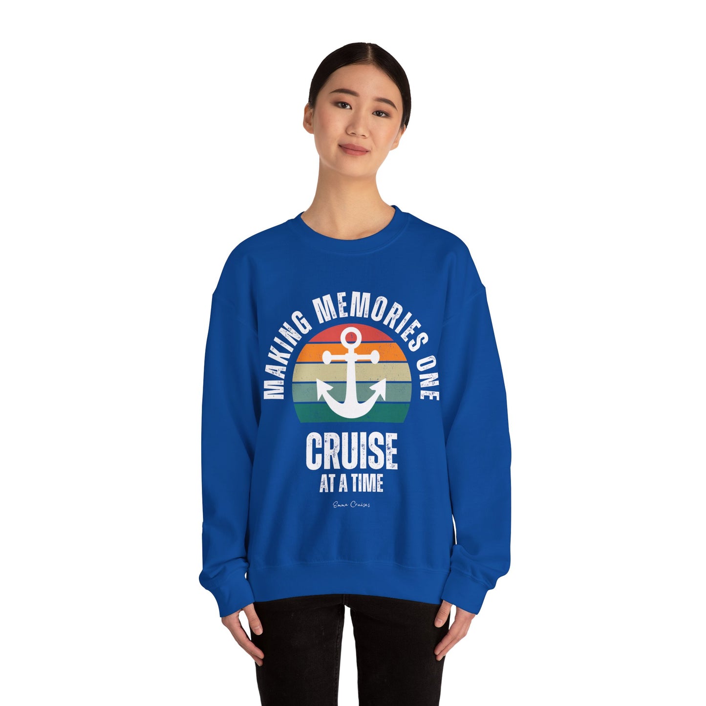 Making Memories One Cruise at a Time - UNISEX Crewneck Sweatshirt