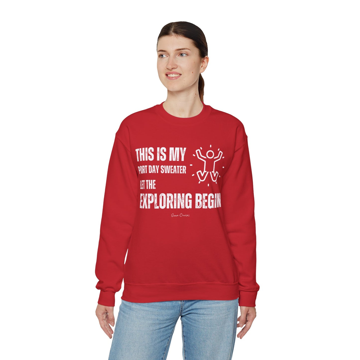 Dies ist mein Port Day Sweater - UNISEX Crewneck Sweatshirt