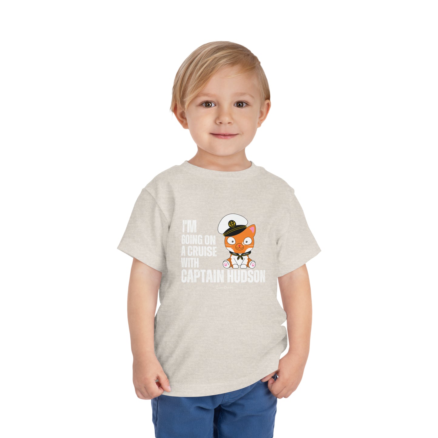 Ich gehe mit Captain Hudson auf eine Kreuzfahrt – Unisex-T-Shirt für Kleinkinder