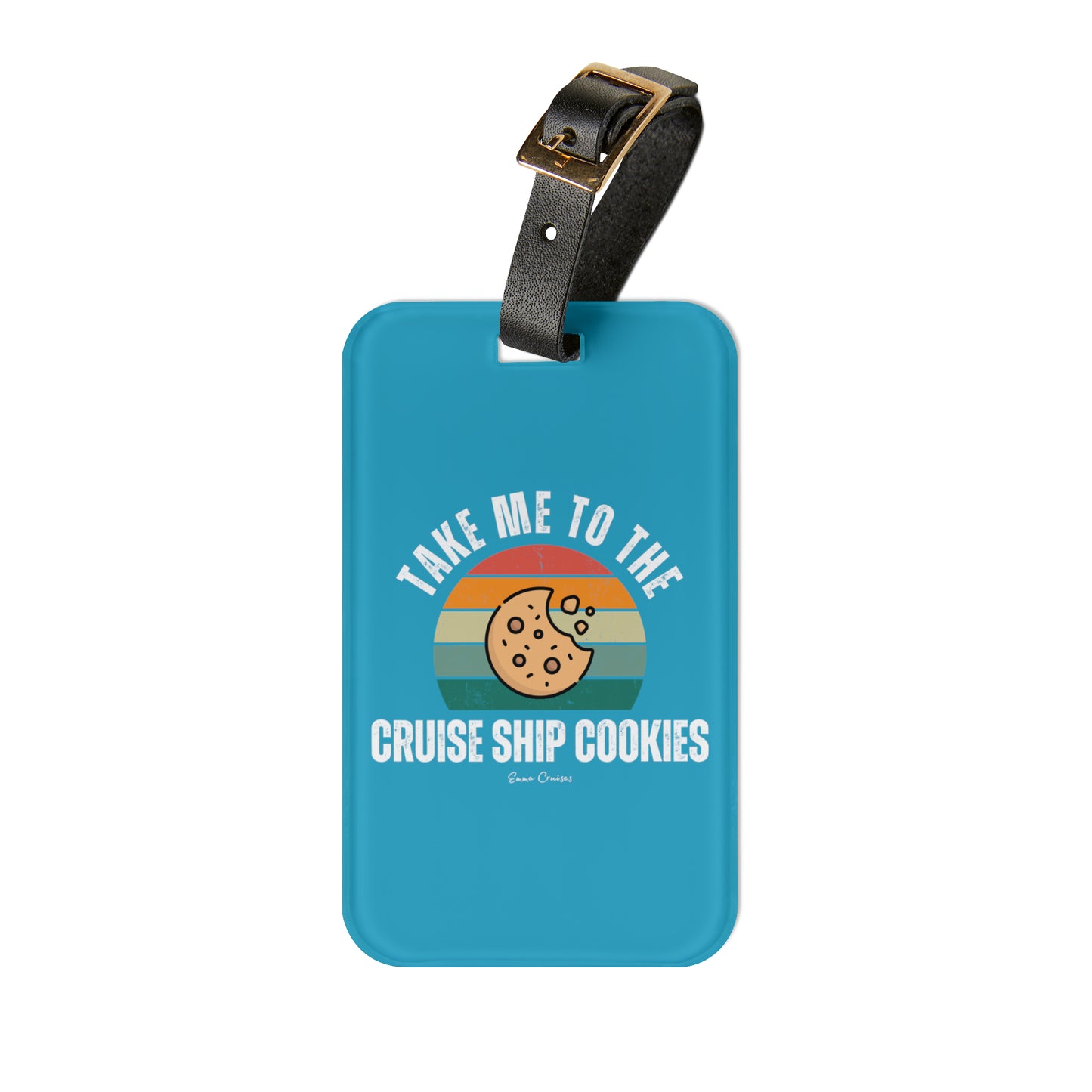Llévame a las galletas del crucero - Etiqueta de equipaje