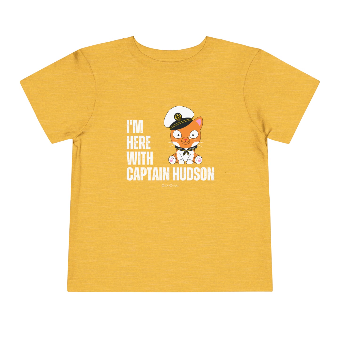 Ich bin mit Captain Hudson - Kleinkind-UNISEX-T-Shirt