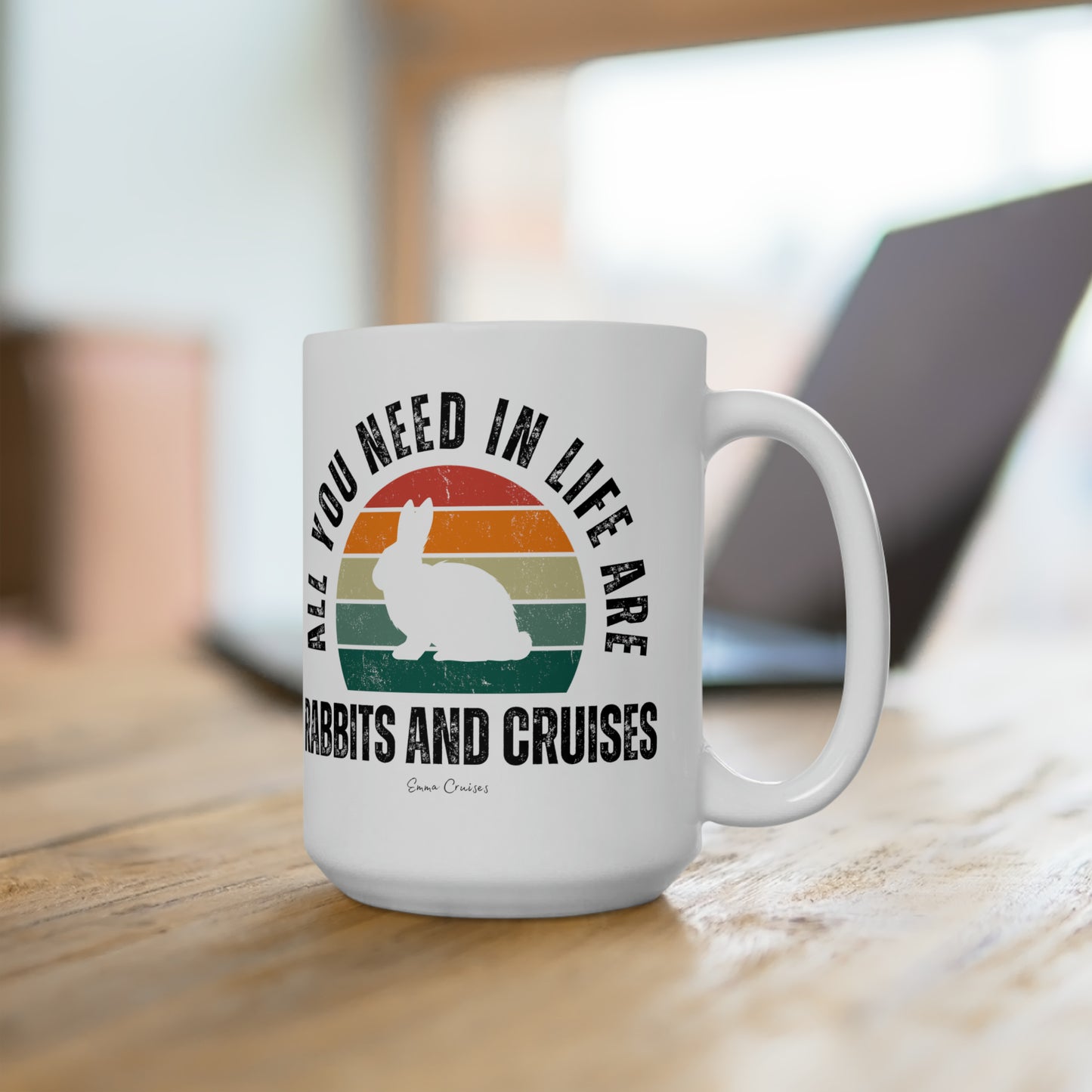Rabbits and Cruises - Ceramic Mug