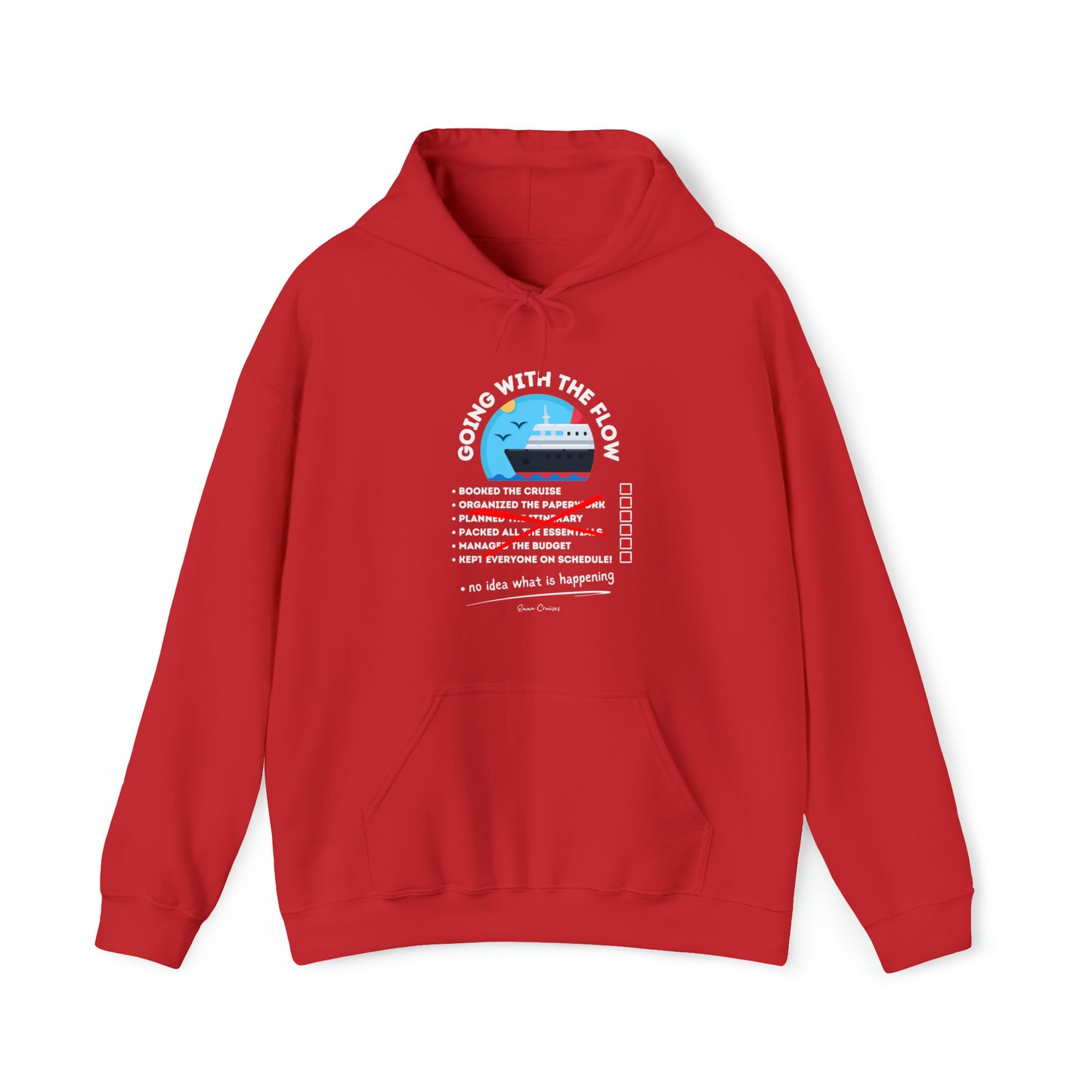 Voy con la corriente - Sudadera con capucha UNISEX