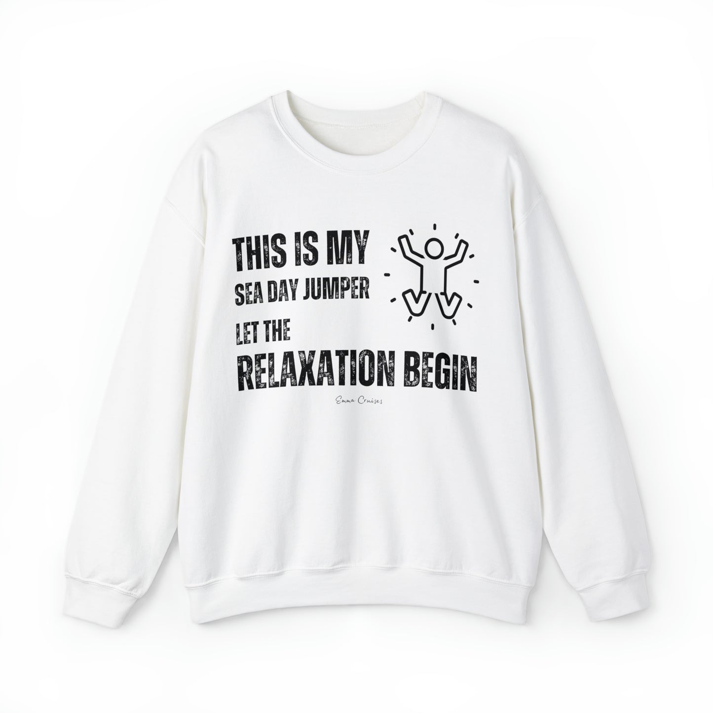 This is My Sea Day Jumper - UNISEX Crewneck Sweatshirt (UK)