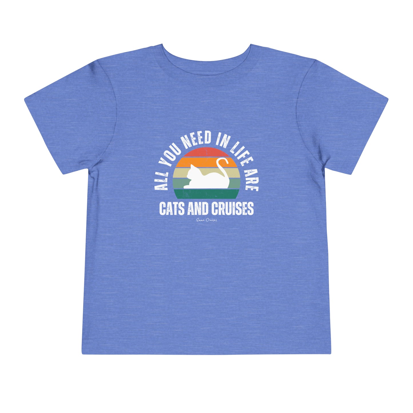 Katzen und Kreuzfahrten - Kleinkind UNISEX T-Shirt