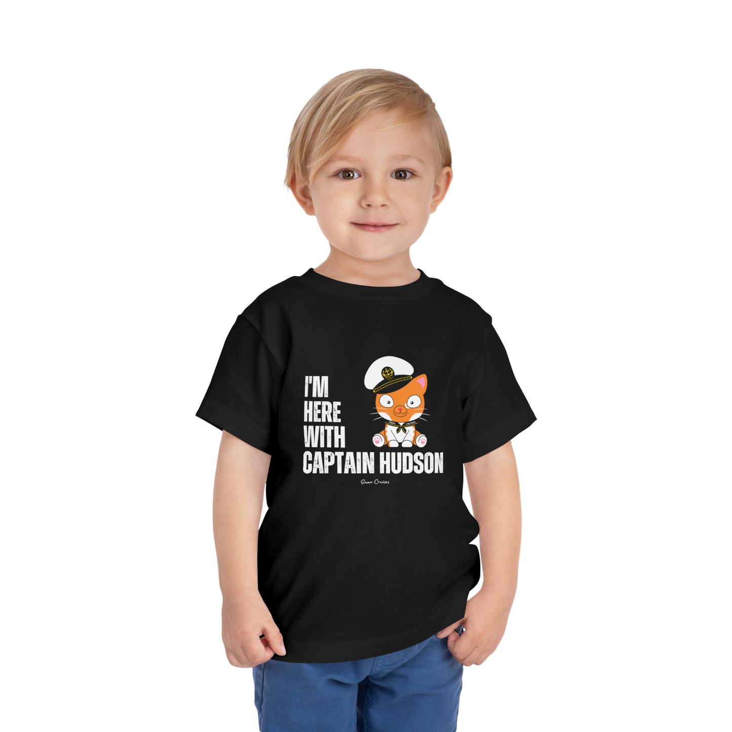 Ich bin mit Captain Hudson - Kleinkind-UNISEX-T-Shirt