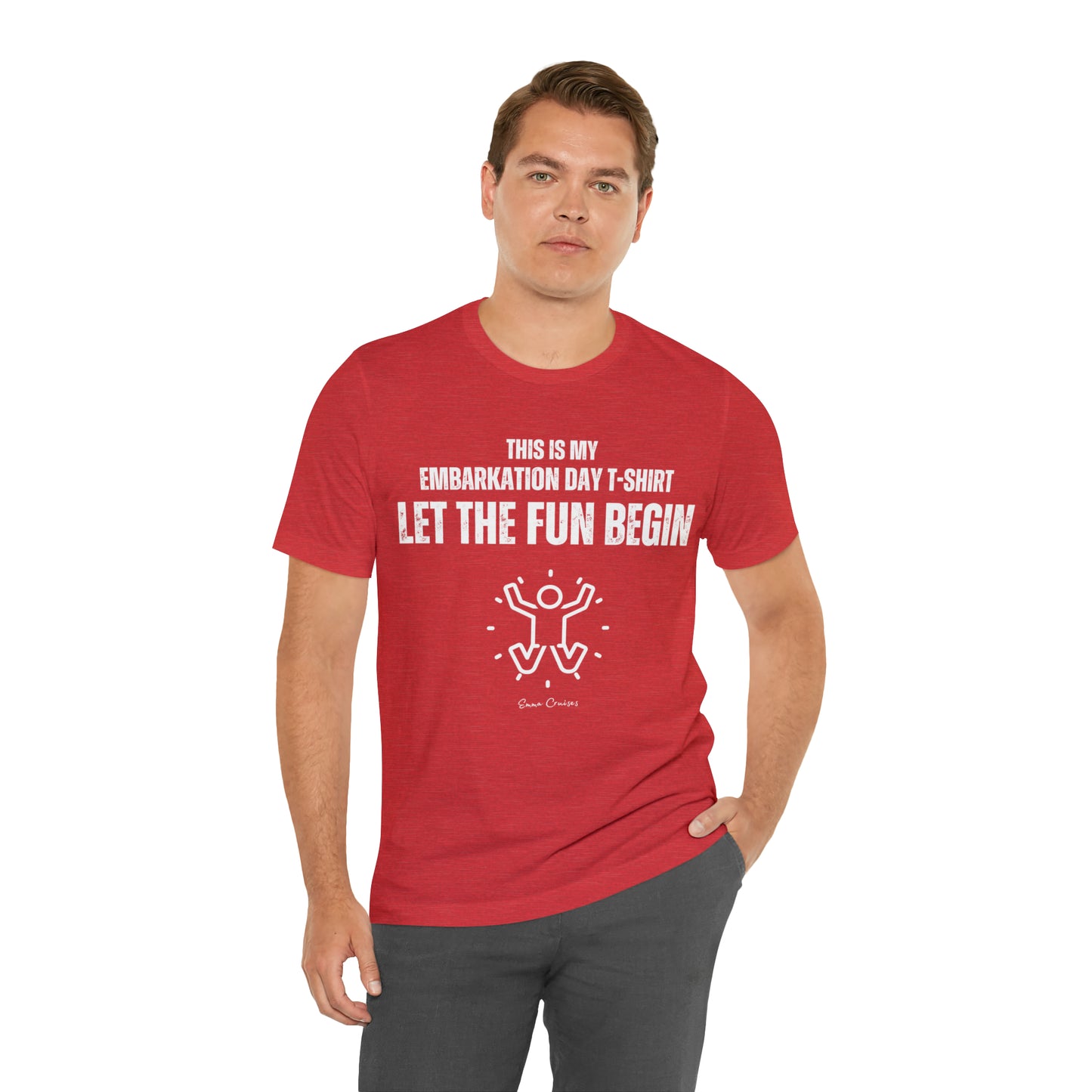 Dies ist mein Einschiffungstag-T-Shirt – Unisex-T-Shirt