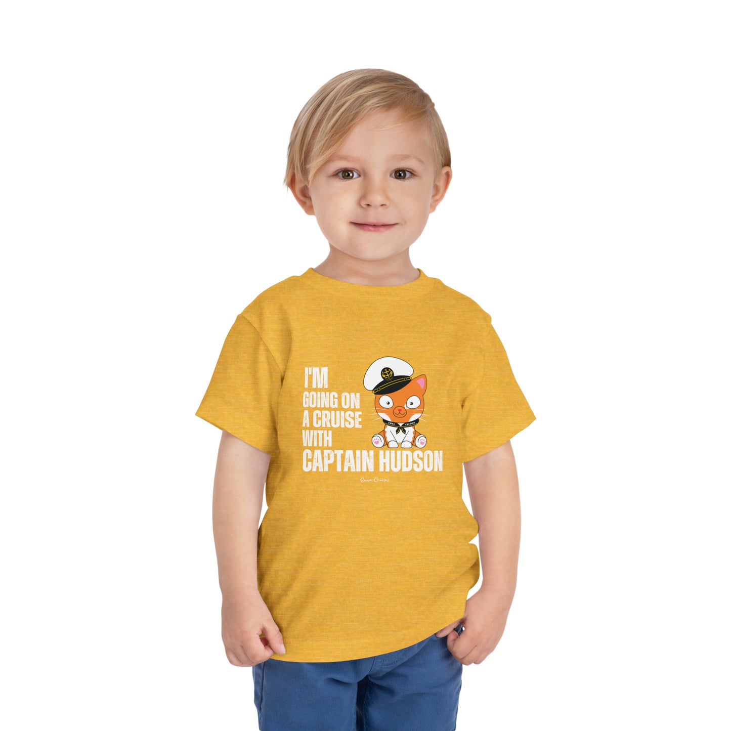 Ich gehe mit Captain Hudson auf eine Kreuzfahrt – Unisex-T-Shirt für Kleinkinder