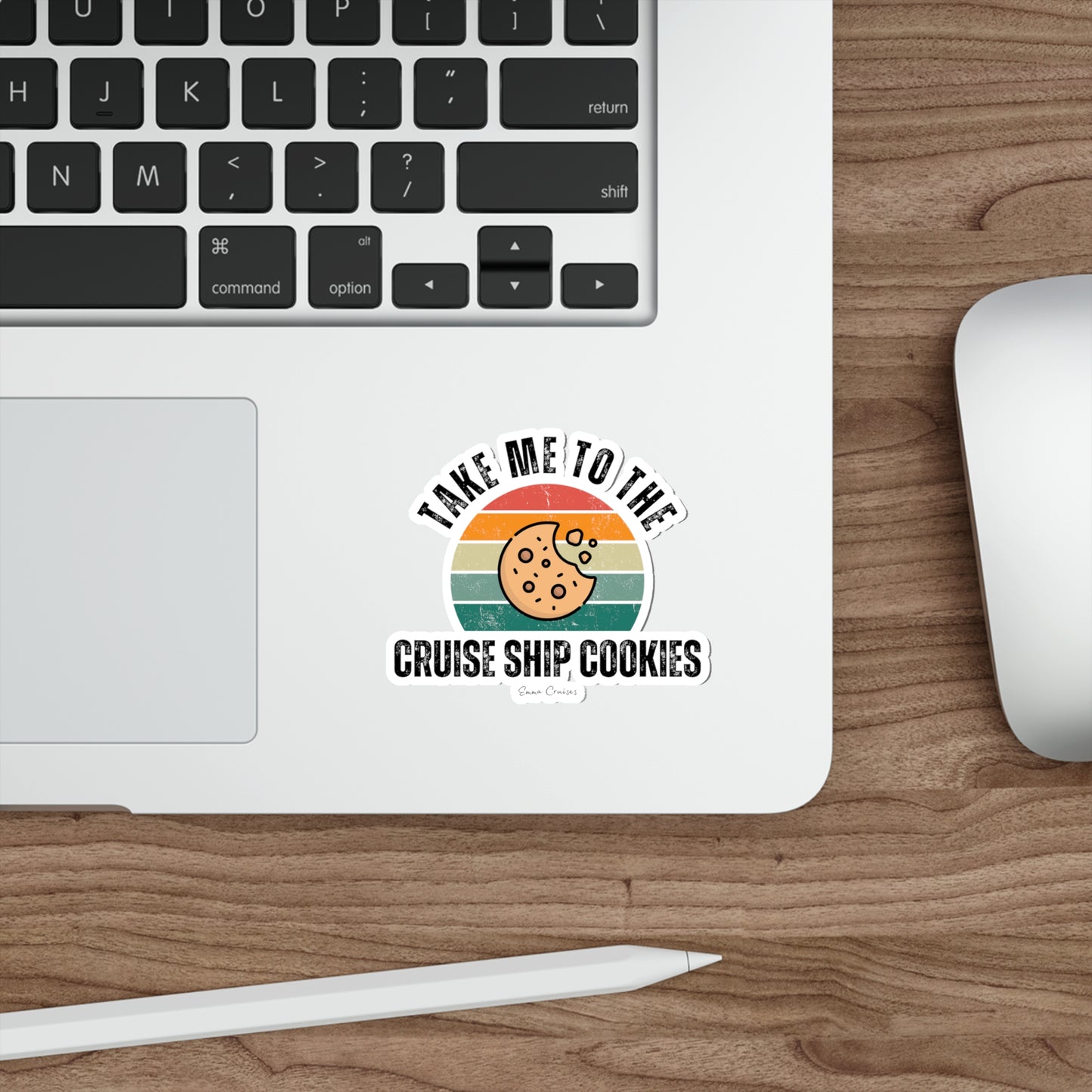 Take Me to the Cruise Ship Cookies - Die-Cut Stickers