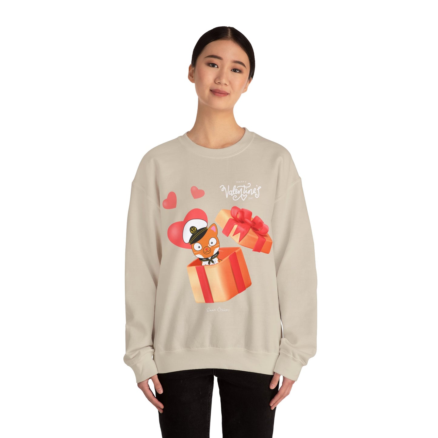 Valentine's Captain Hudson - UNISEX Crewneck Sweatshirt (UK)