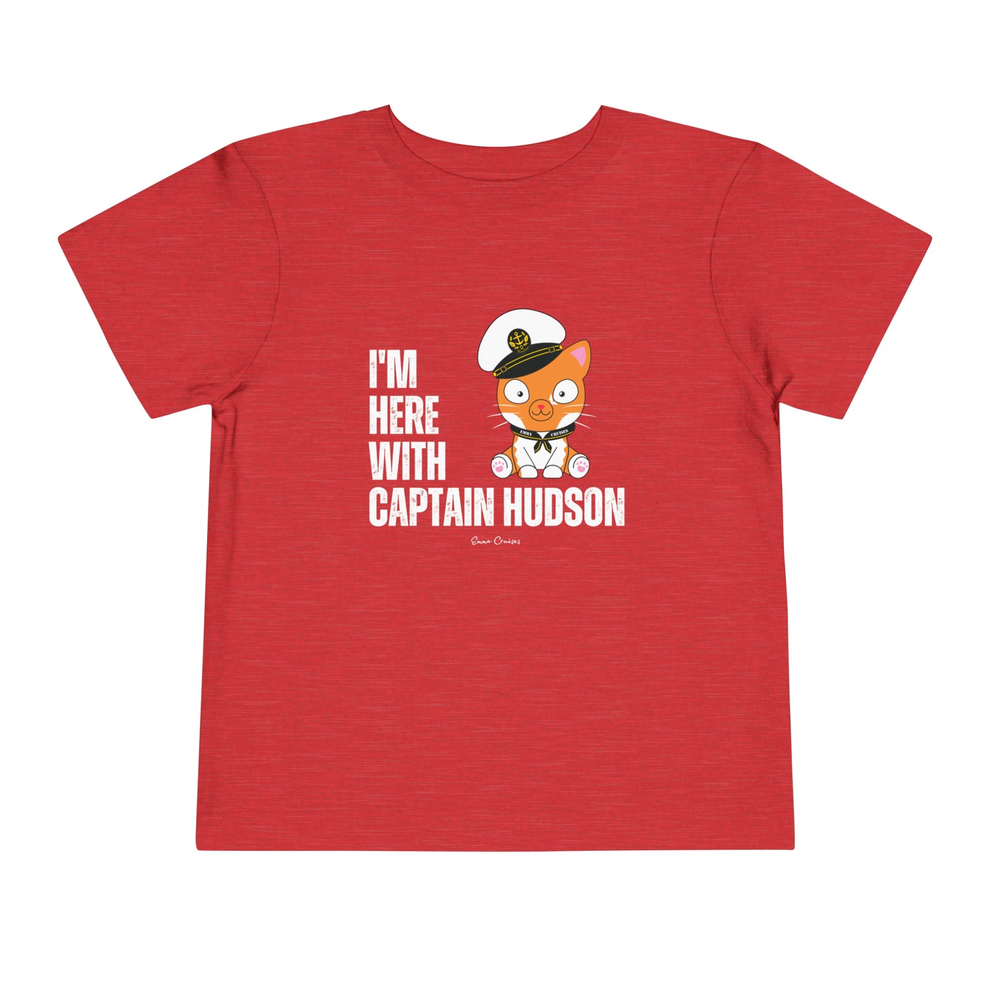 Ich bin mit Captain Hudson - Kleinkind-UNISEX-T-Shirt