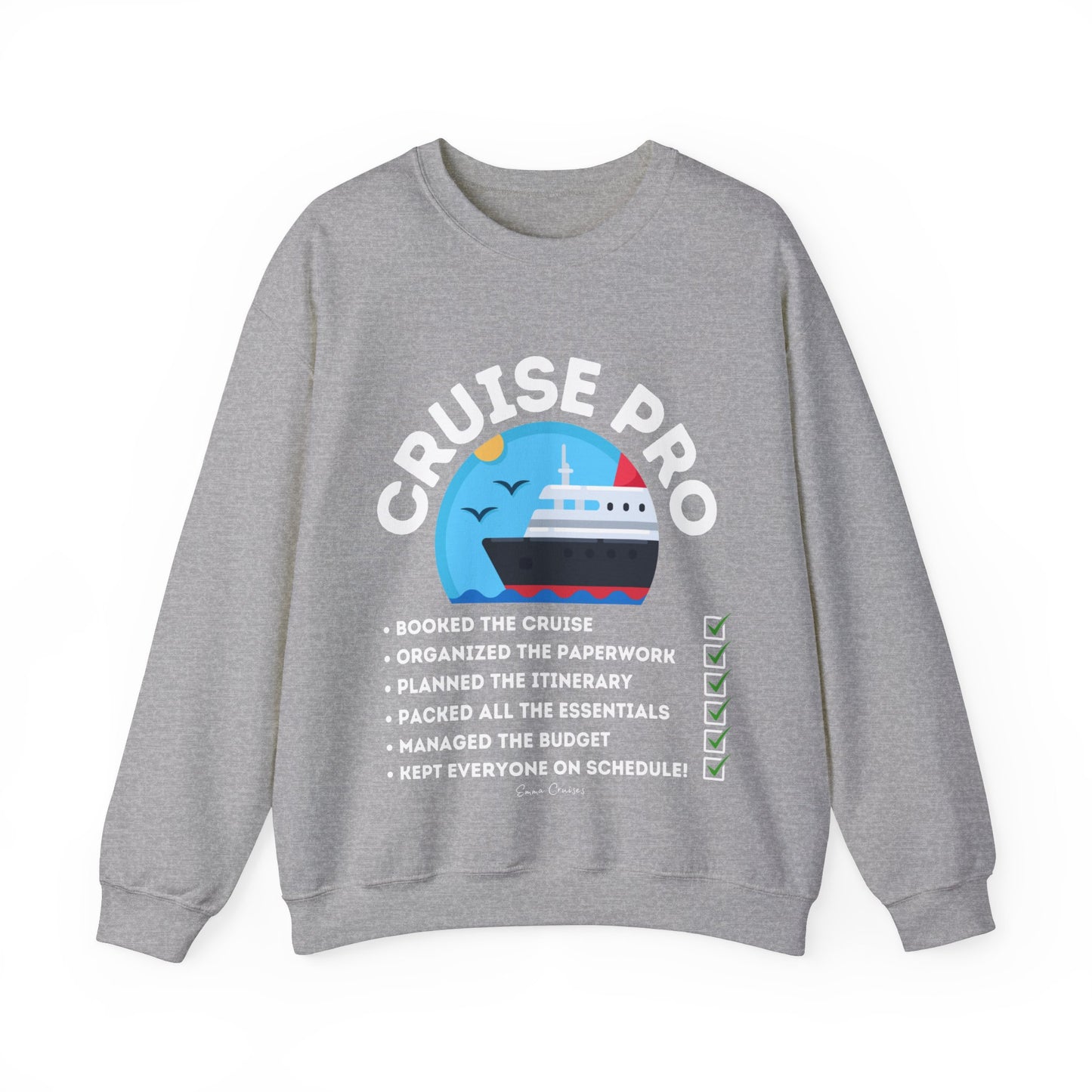 Ich bin ein Cruise Pro - UNISEX Crewneck Sweatshirt
