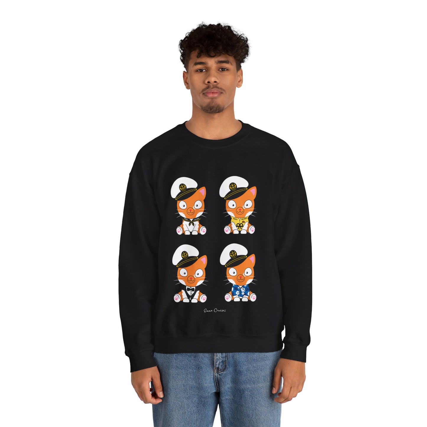 Captain Hudson v1-4 - UNISEX Crewneck Sweatshirt