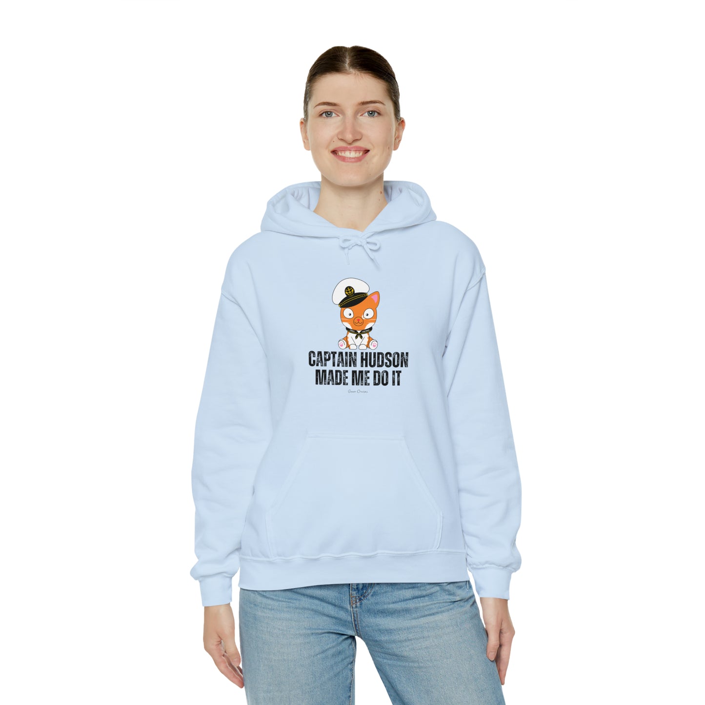 Captain Hudson Made Me Do It - UNISEX Hoodie (UK)