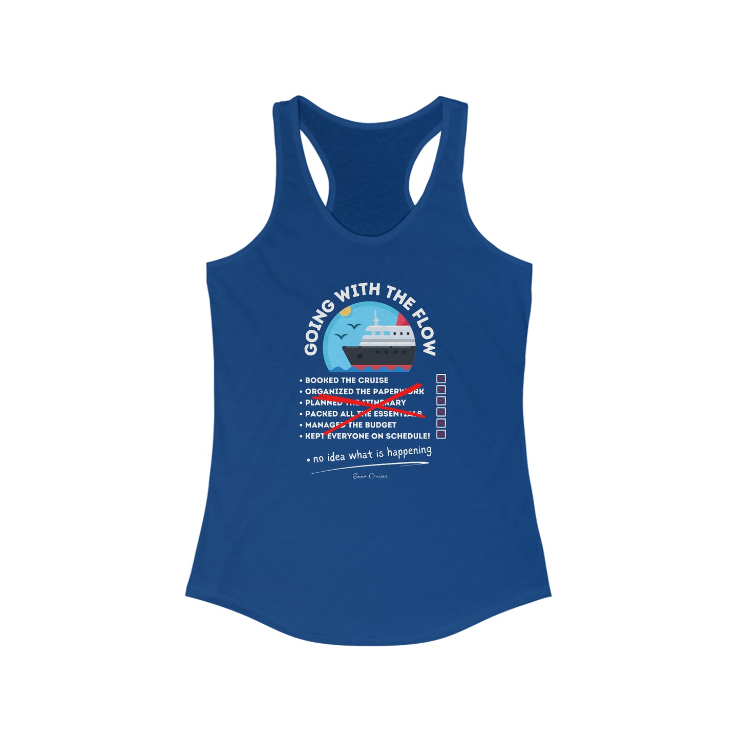 I'm Going With the Flow - Tank Top