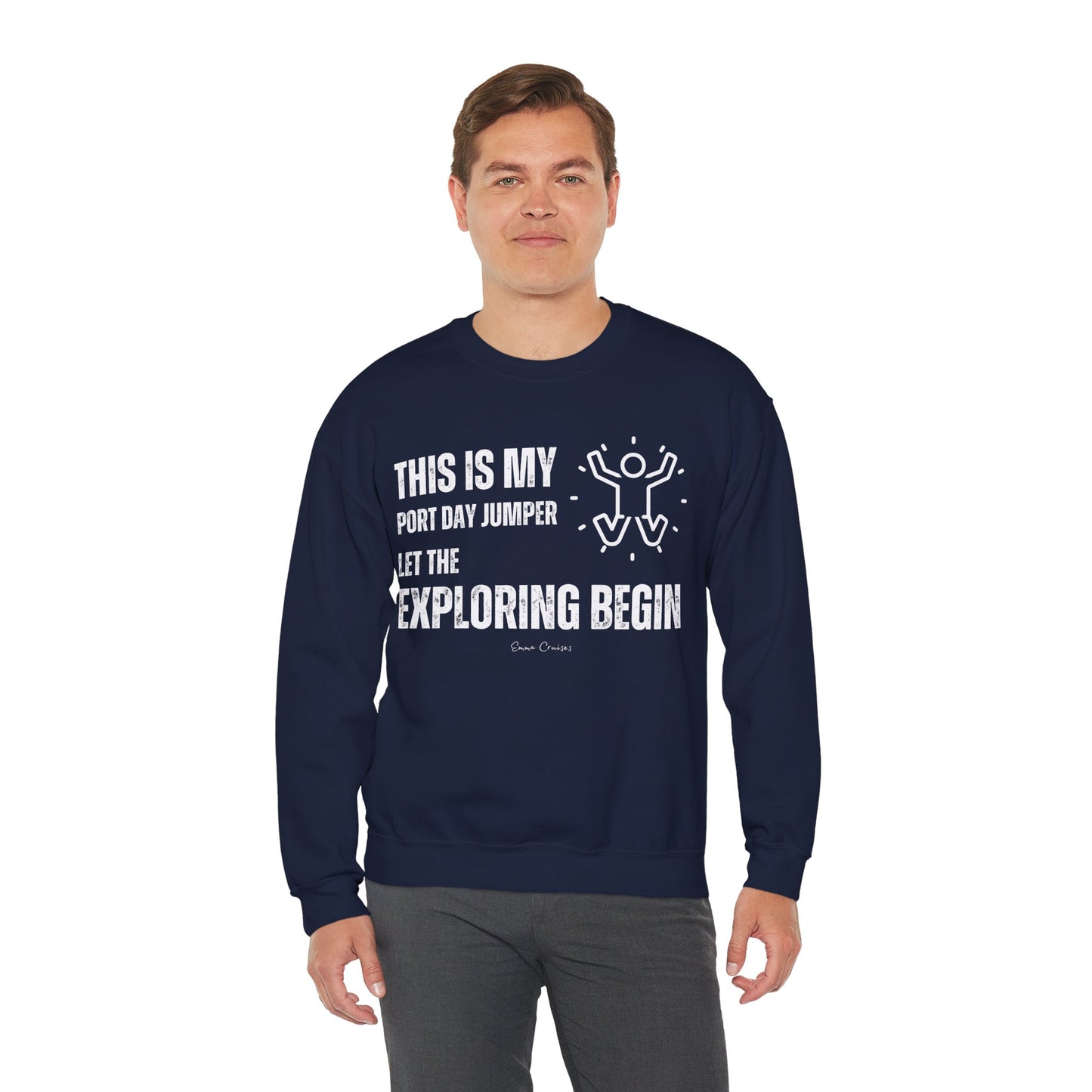 Dies ist mein Port Day Jumper – Unisex-Sweatshirt mit Rundhalsausschnitt