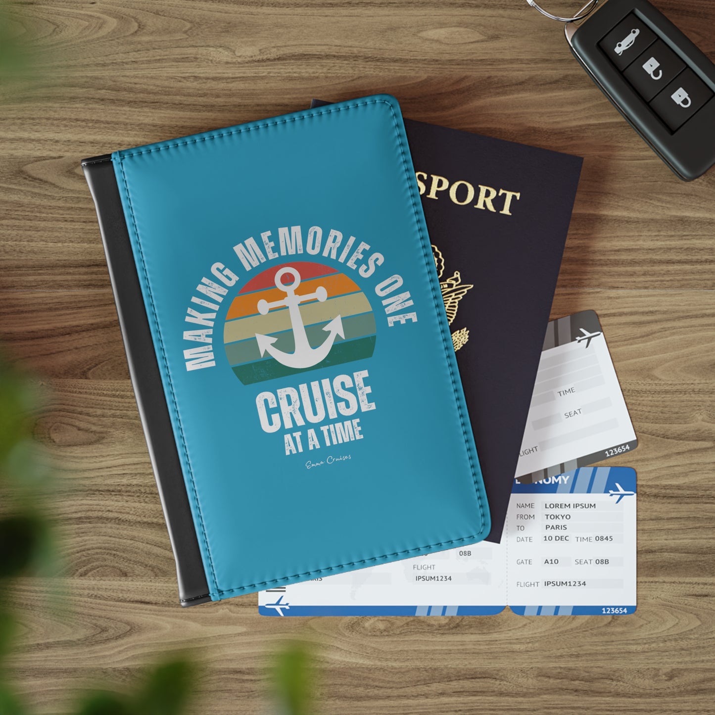 Making Memories One Cruise at a Time - Passport Cover
