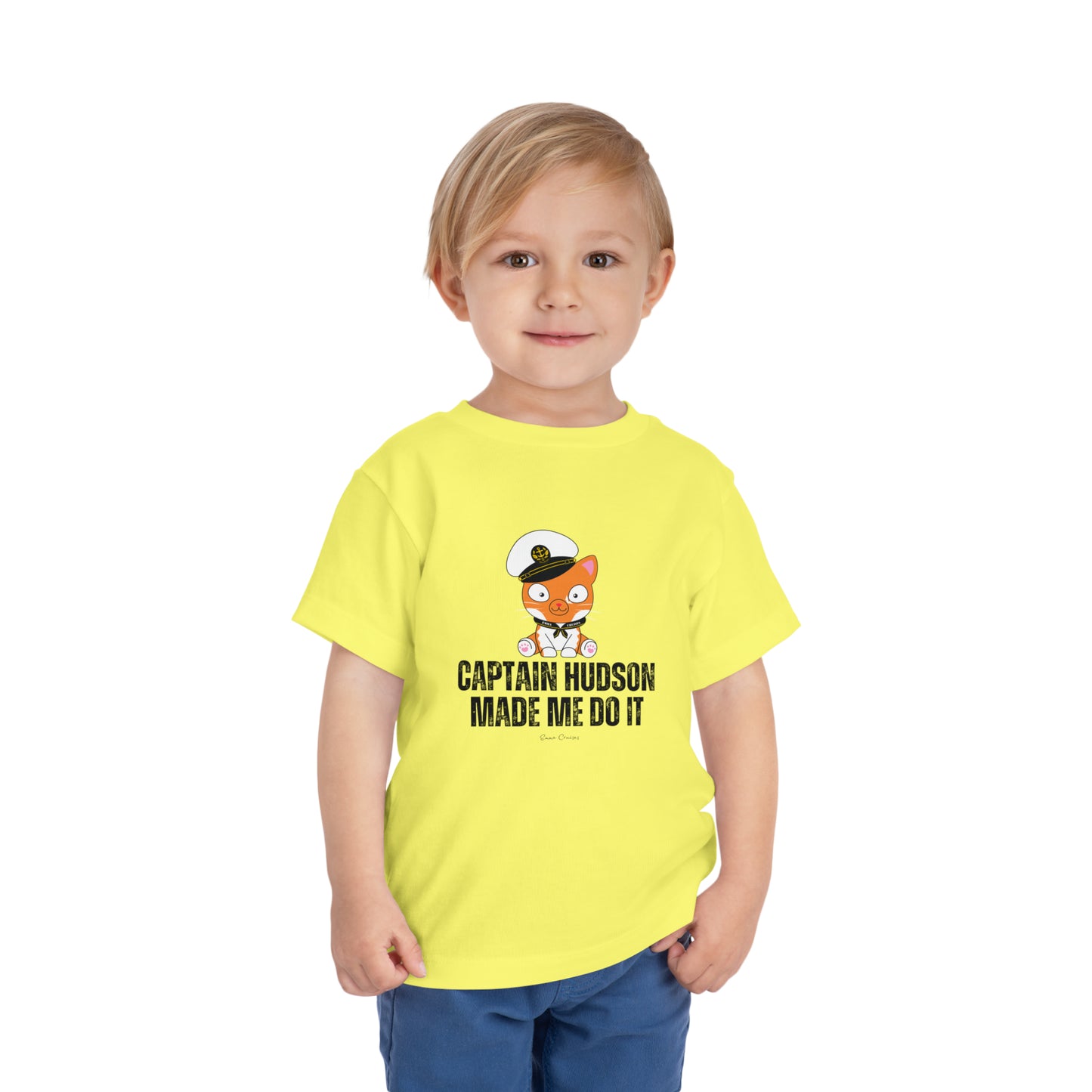 Captain Hudson hat mich dazu gebracht - Kleinkind-UNISEX-T-Shirt