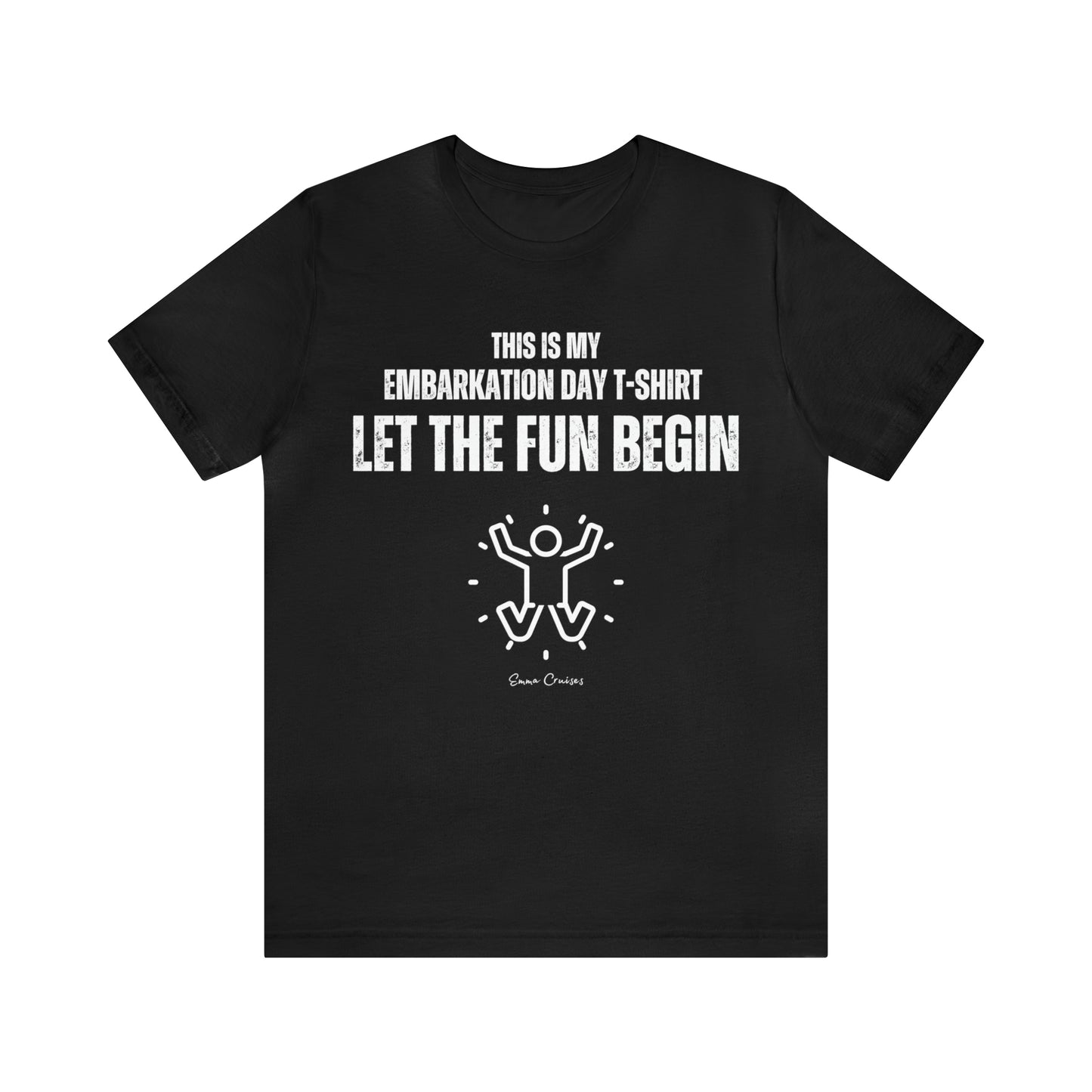 Dies ist mein Einschiffungstag-T-Shirt – Unisex-T-Shirt