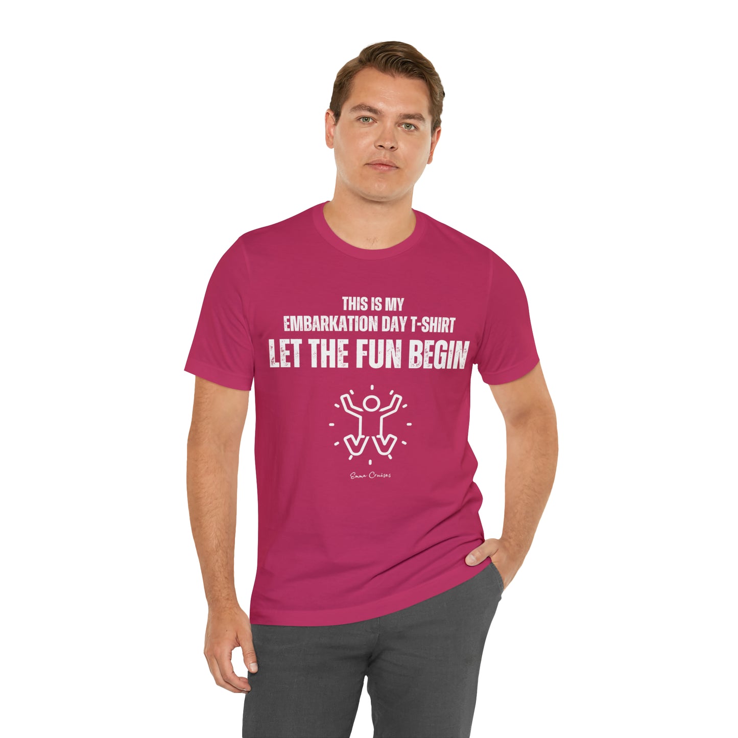 Dies ist mein Einschiffungstag-T-Shirt – Unisex-T-Shirt