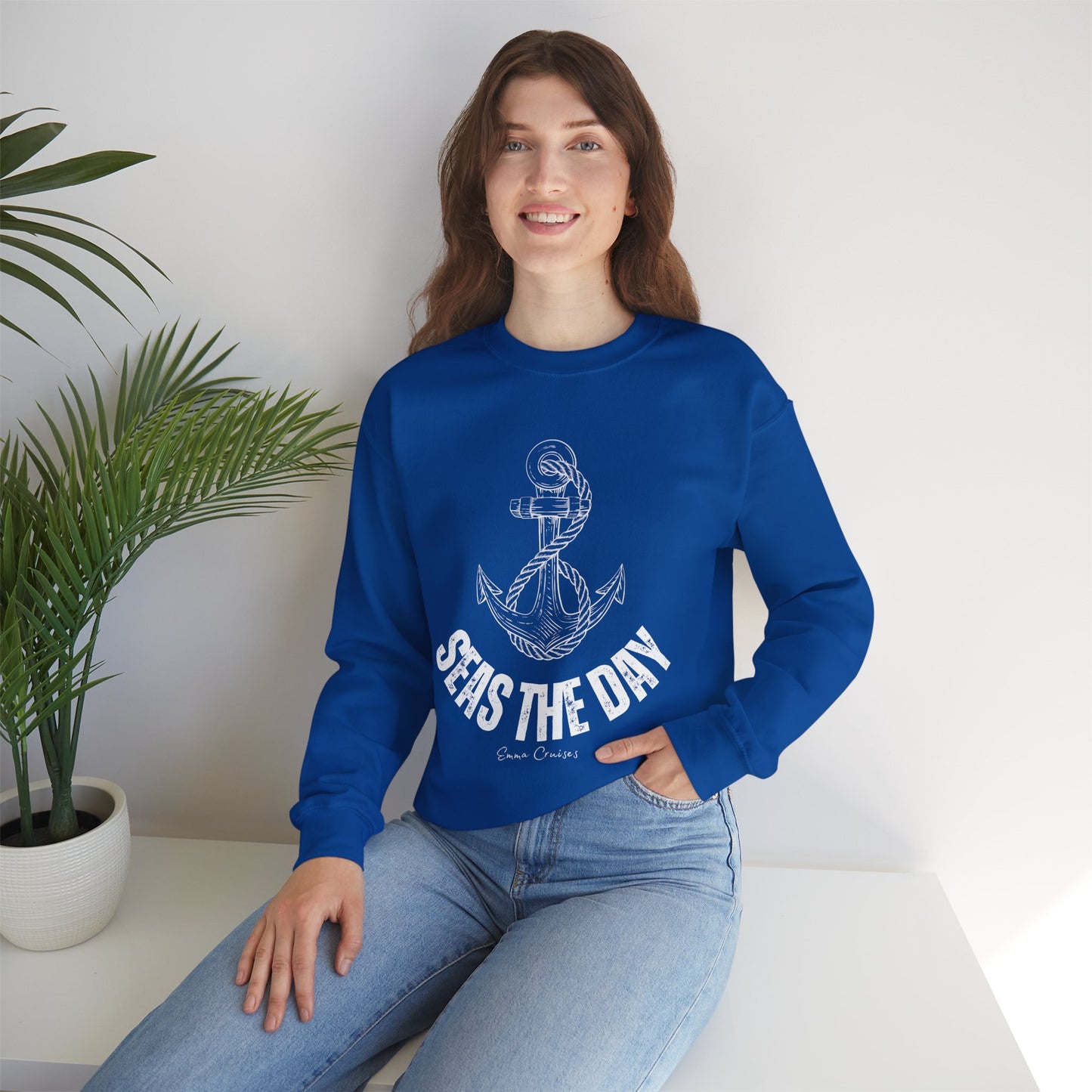 Seas the Day - UNISEX Crewneck Sweatshirt