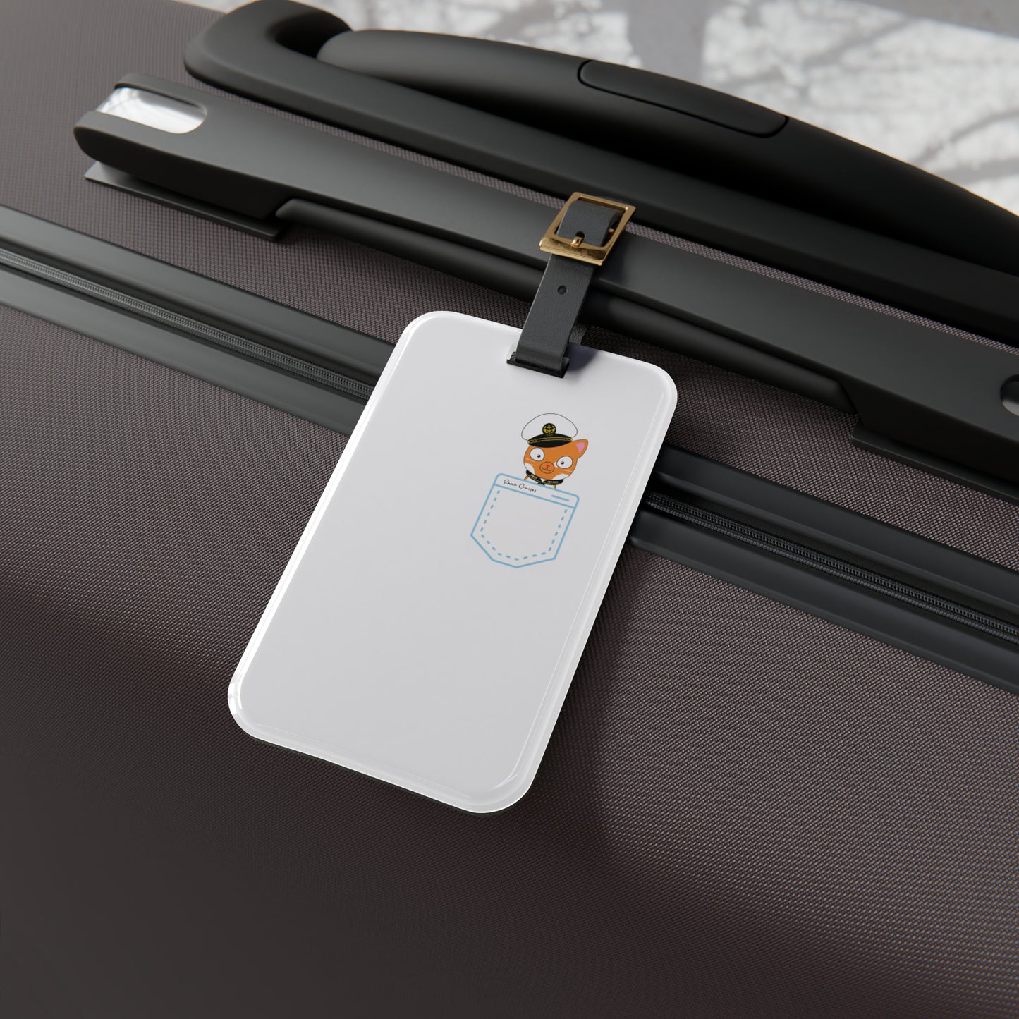 Captain Hudson in Your Pocket - Luggage Tag