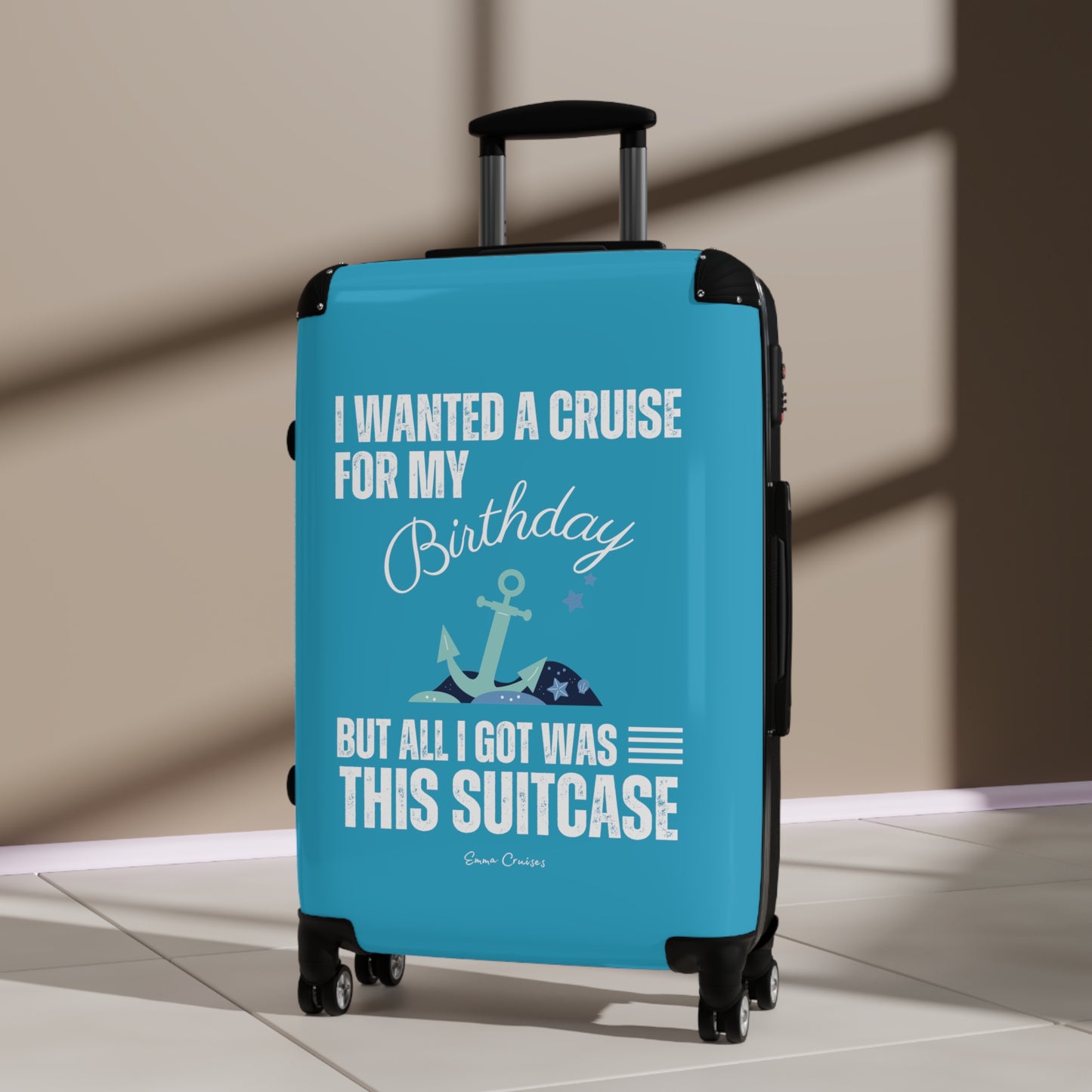 Quería un crucero para mi cumpleaños - Maleta