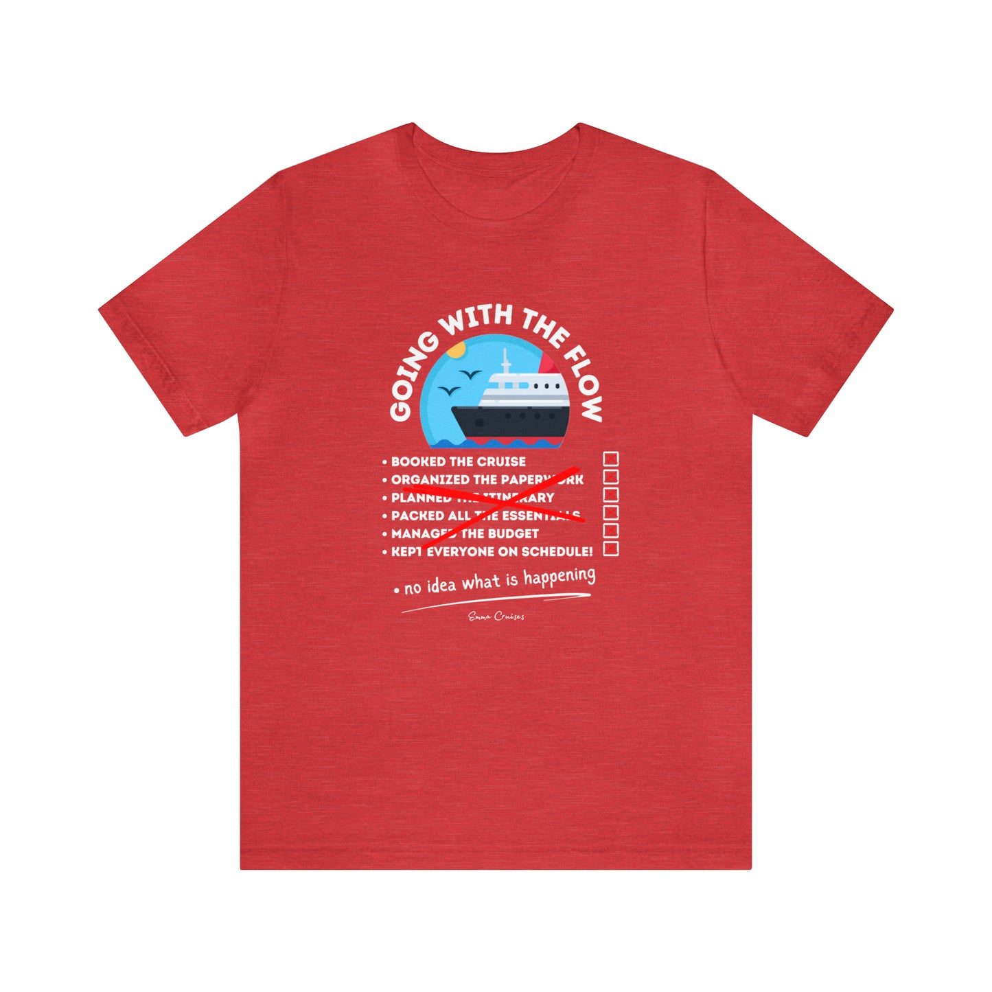 Voy con la corriente - Camiseta UNISEX