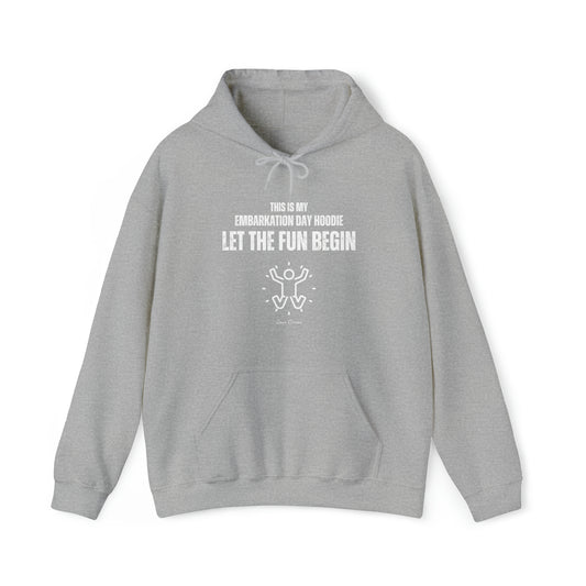Esta es mi sudadera con capucha del día de embarque - sudadera con capucha UNISEX