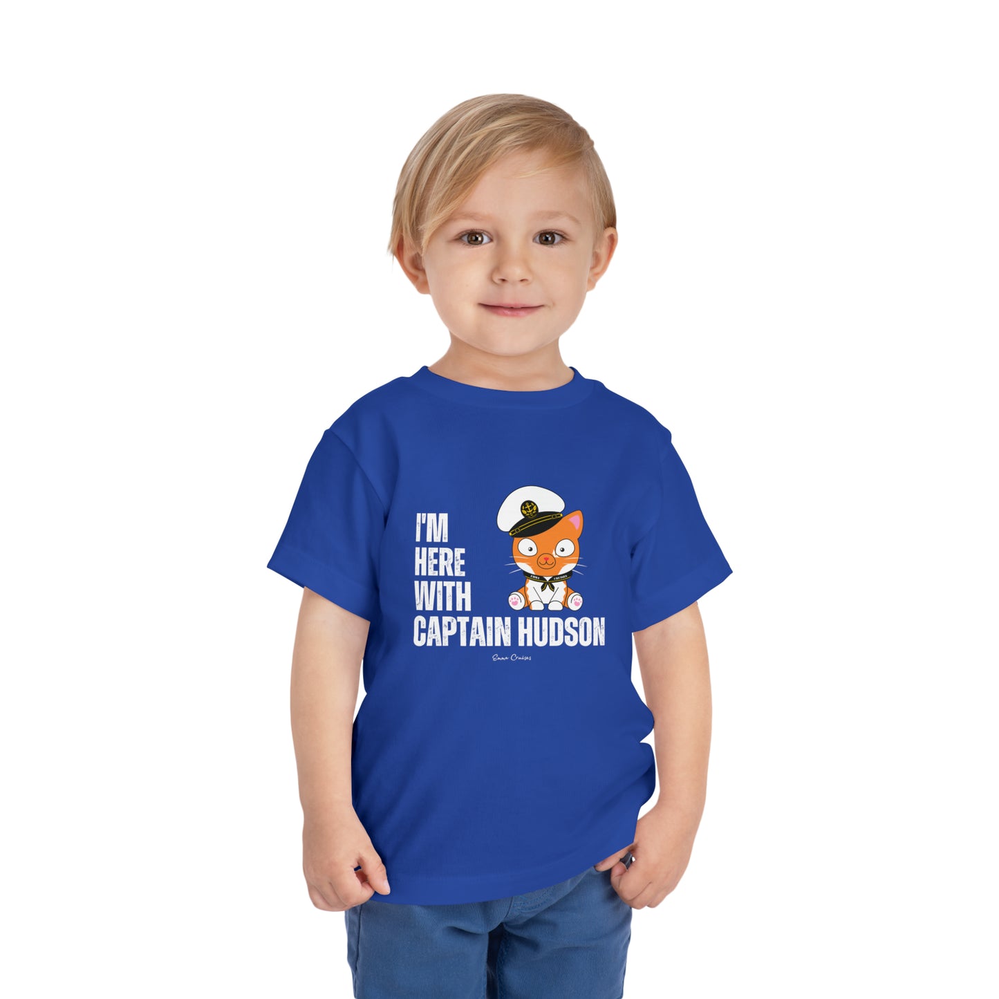 Ich bin mit Captain Hudson - Kleinkind-UNISEX-T-Shirt