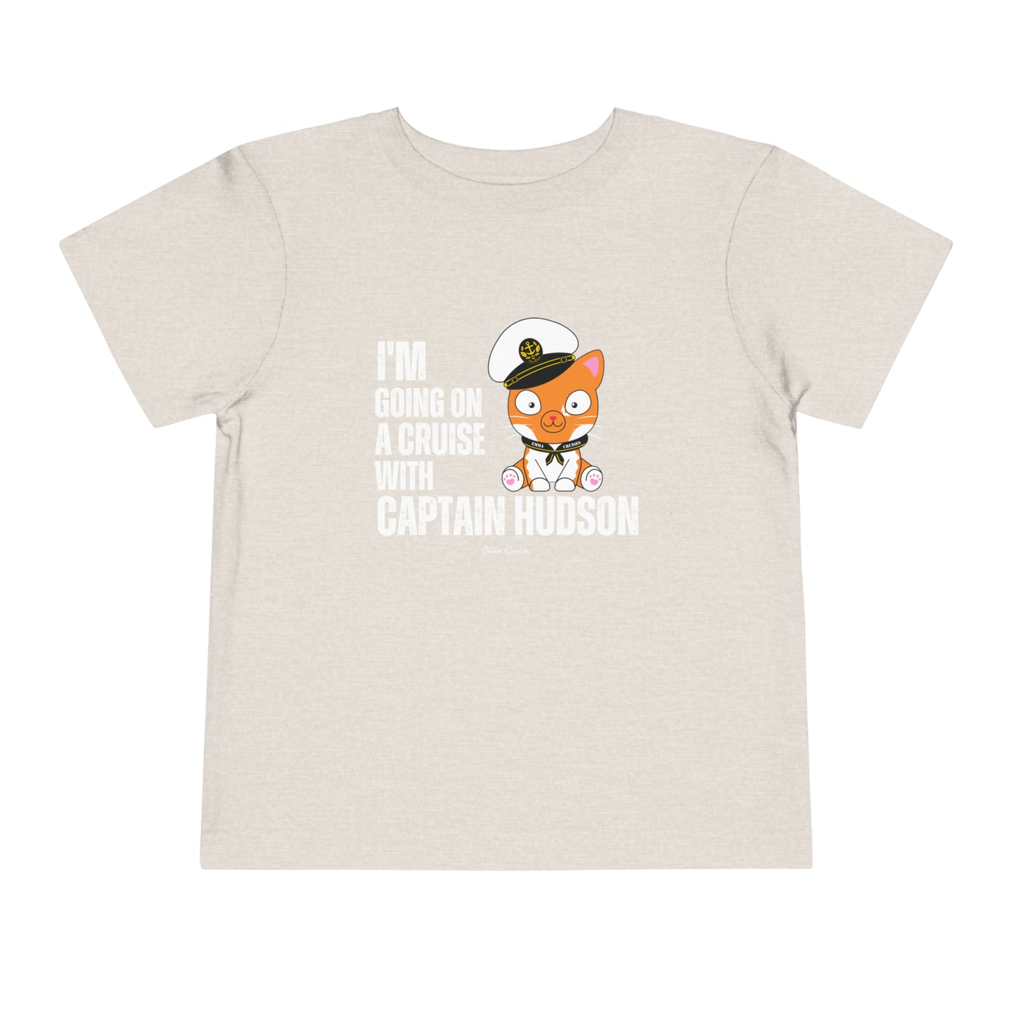 Ich gehe mit Captain Hudson auf eine Kreuzfahrt – Unisex-T-Shirt für Kleinkinder
